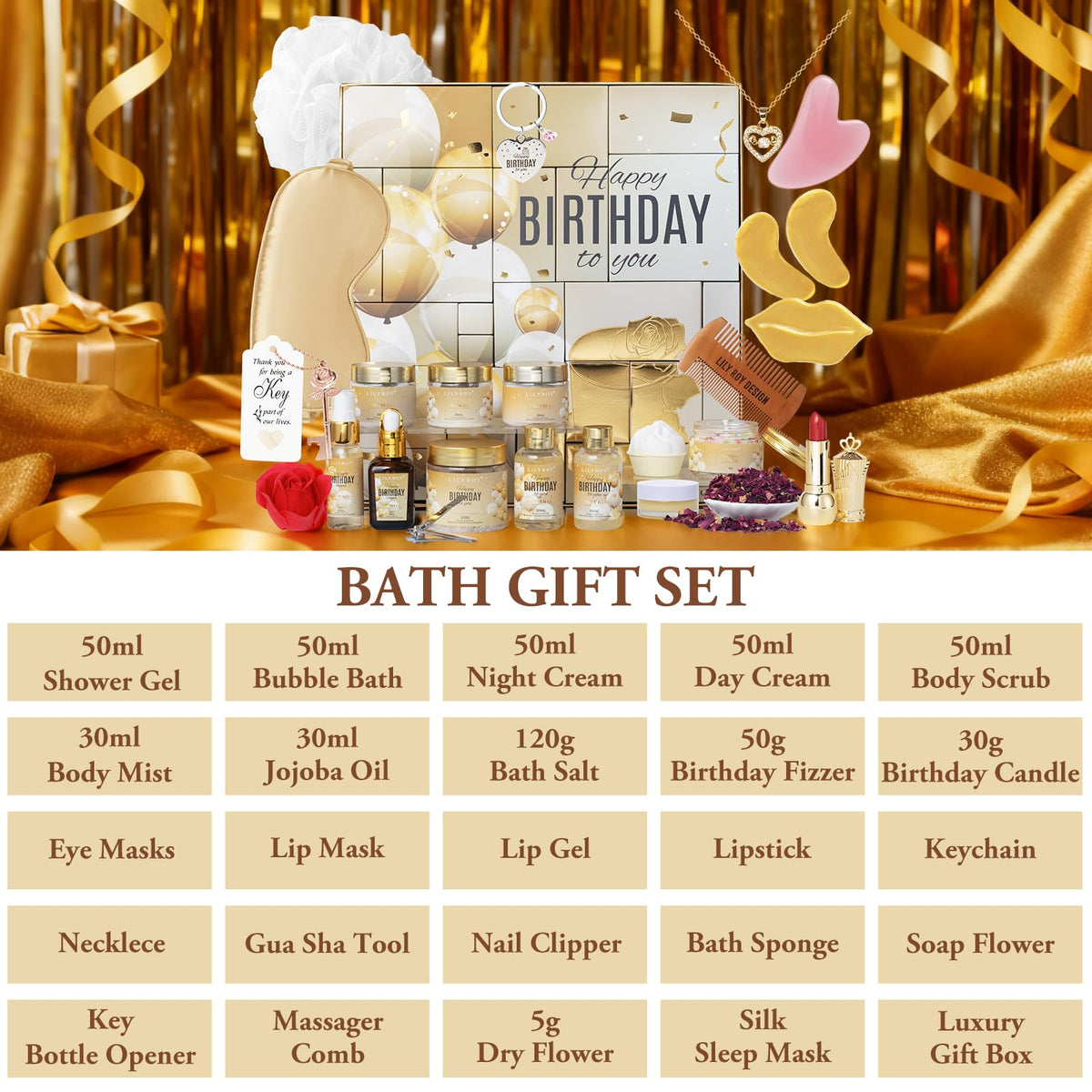 24Pcs Birthday Gifts - LILY ROY Official Imagery - 4