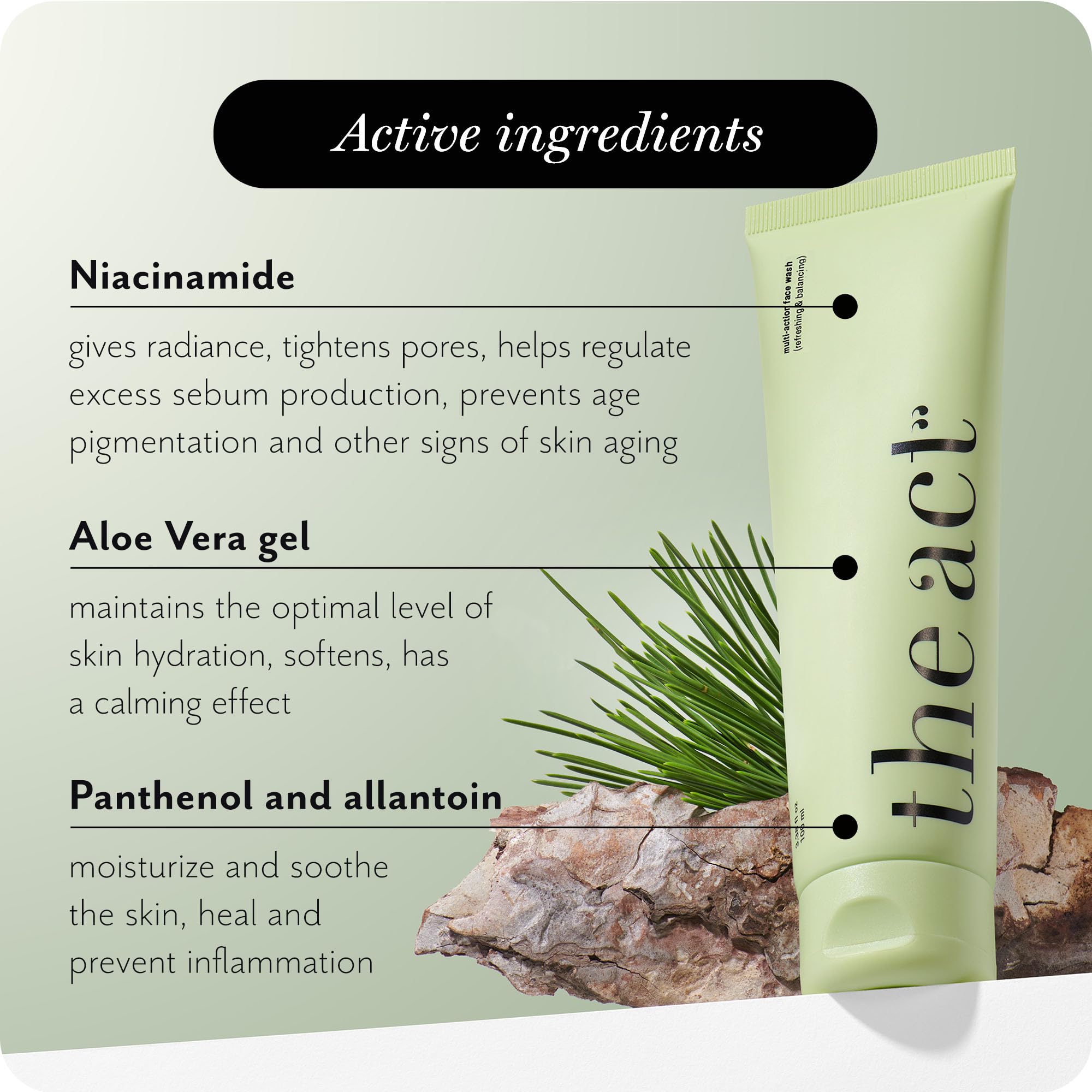 The Act Daily Skincare Duo – Hydrating Toner &amp; Foaming Face - The Act