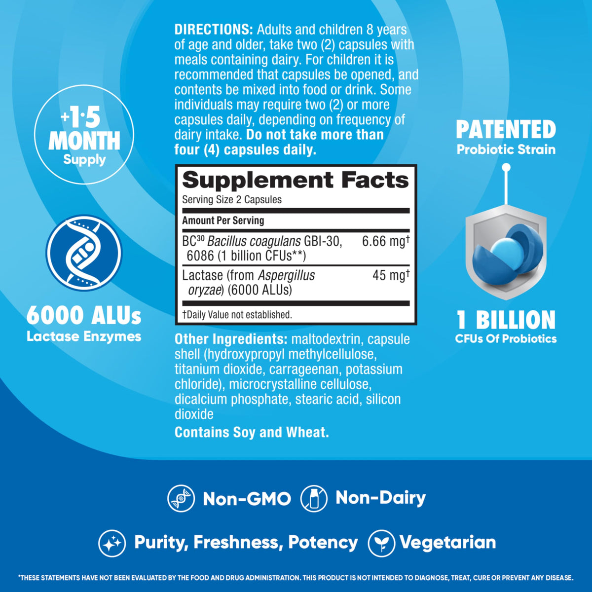 Digestive Advantage Probiotics Lactase Digestive Enzymes For - Digestive Advantage Official Imagery - 4