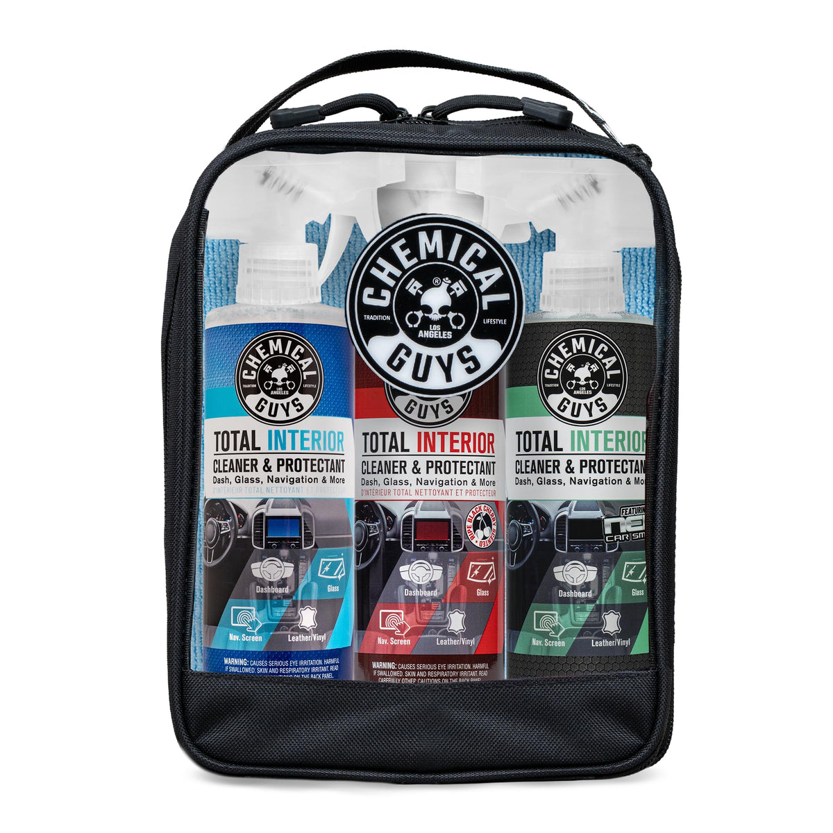 Chemical Guys Total Interior Cleaner Variety Kit New Car - Chemical Guys Official Imagery - 3