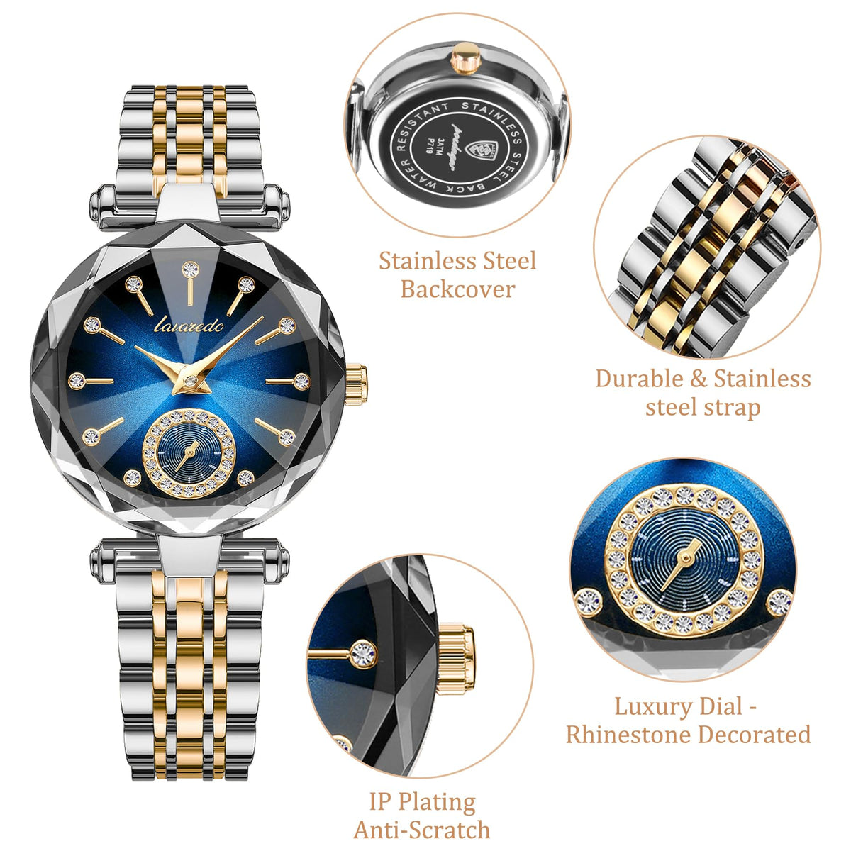 BEN NEVIS Watch Watches for Women with Elegant Leather Strap - BEN NEVIS Official Imagery - 6
