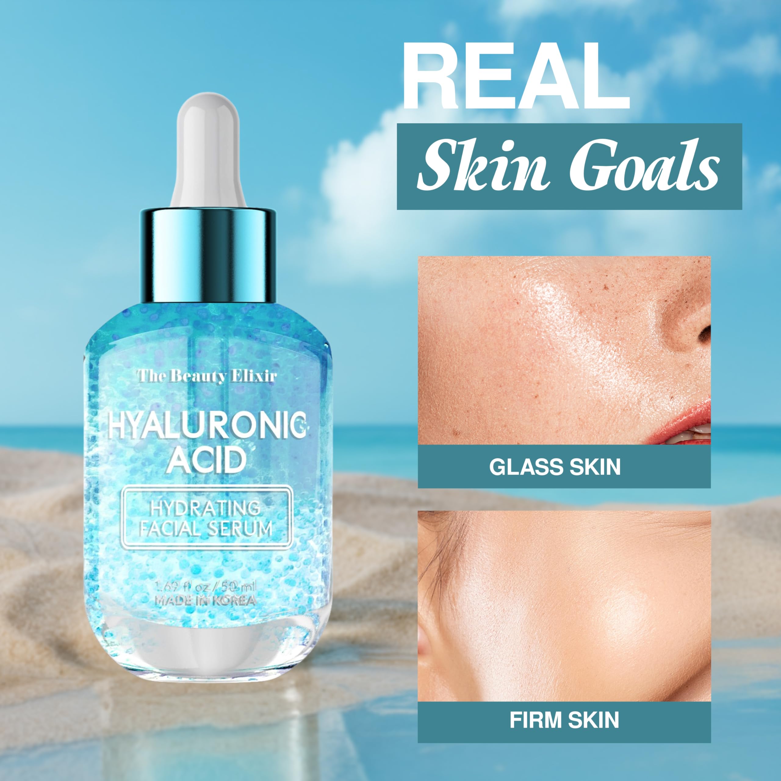 The Beauty Elixir Hyaluronic Acid Serum For Face - Ultra Hydrating & Restores & - The Beauty Elixir Official Product View 7