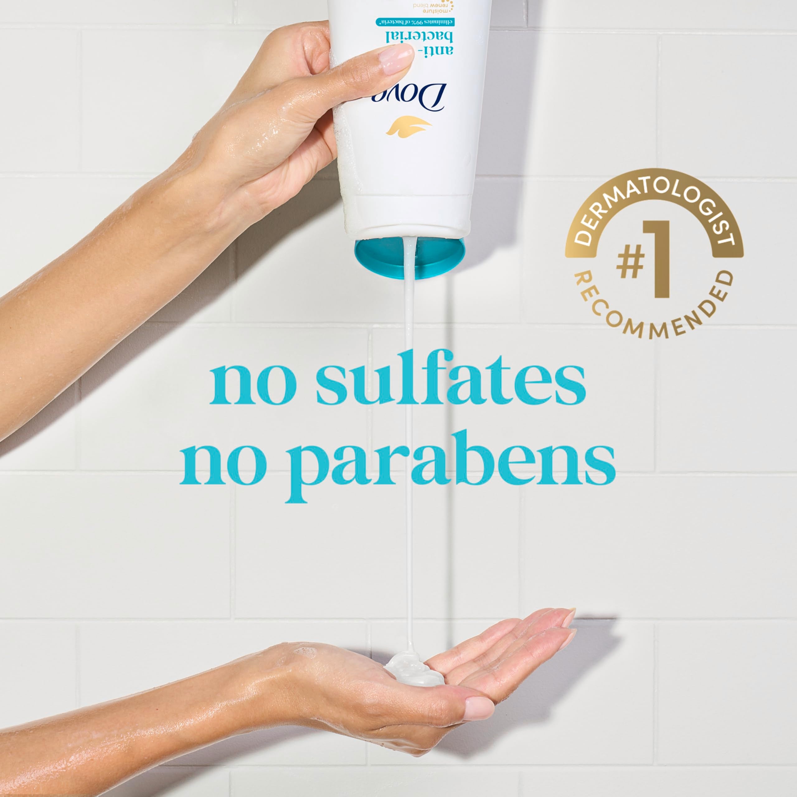 Dove Body Wash Antibacterial For All Skin Types 30.6 oz Pump,... - Elefair Tech Official Product View 6