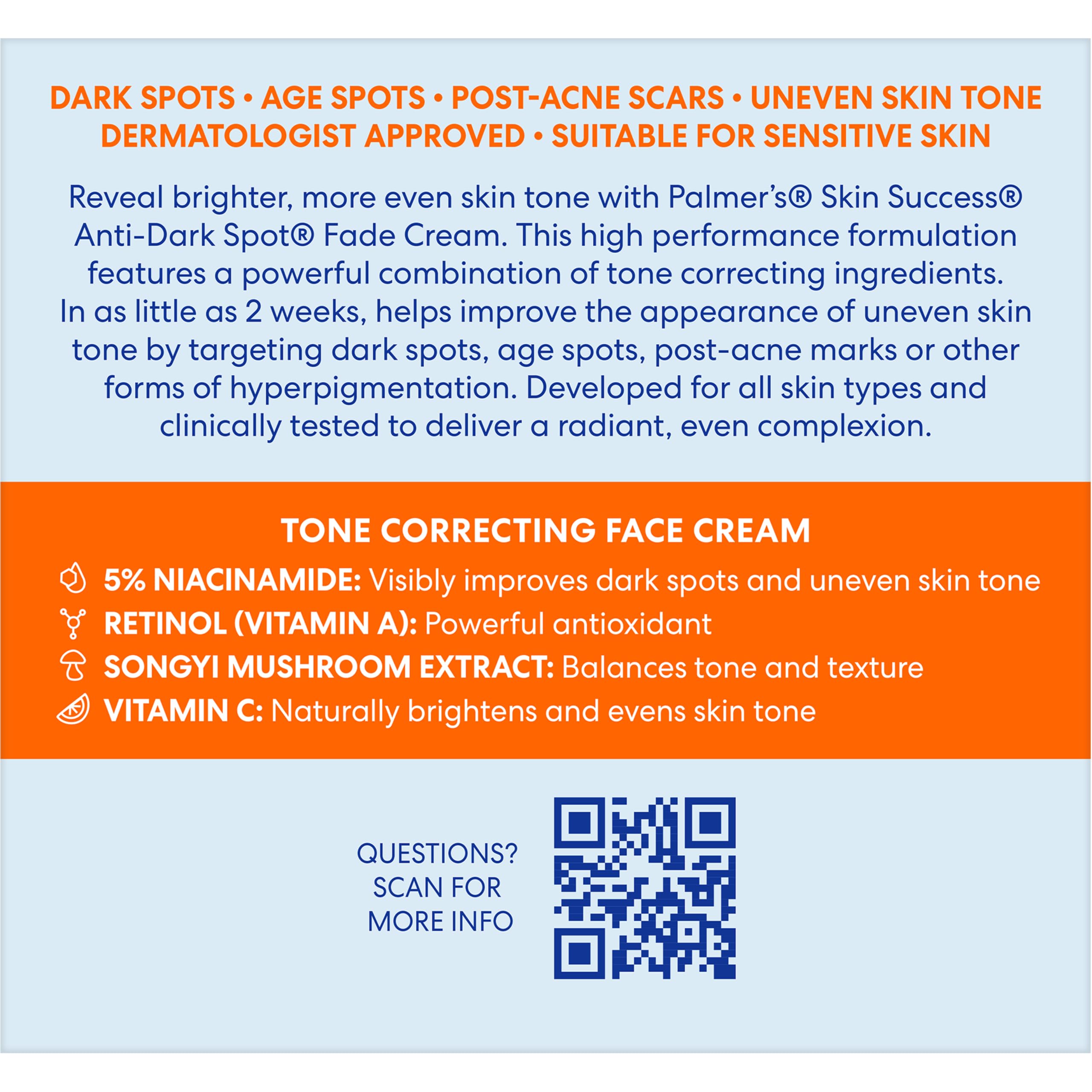 Palmer's Anti Dark Spot Face Cream with Vitamin E &amp; - Palmer's