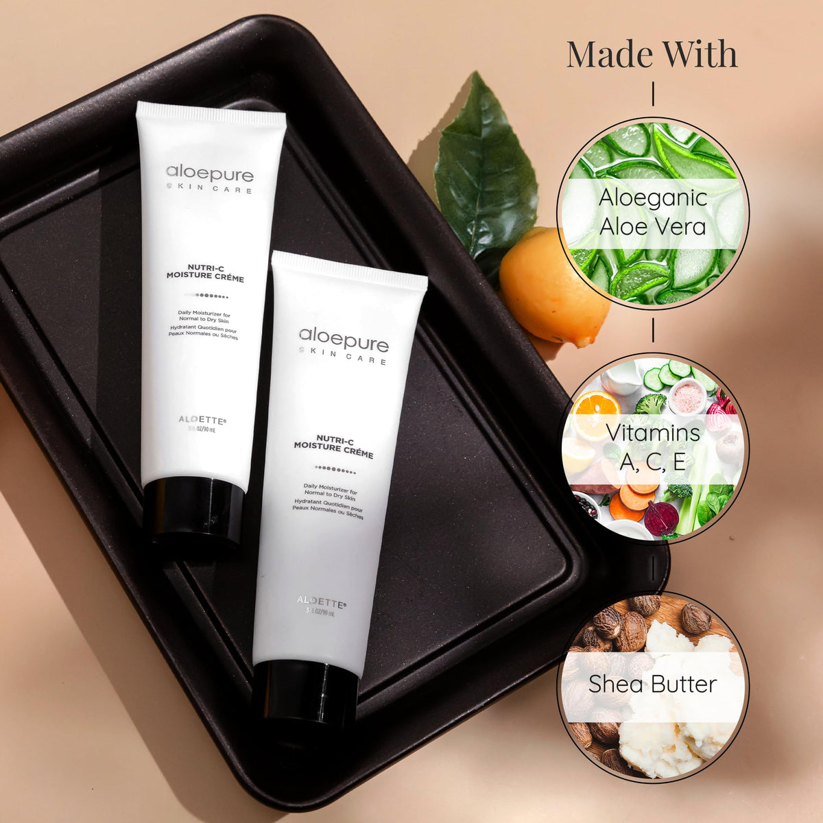 Aloette Nutri C Moisturizer Face Cream - Aloette Official Imagery - 4