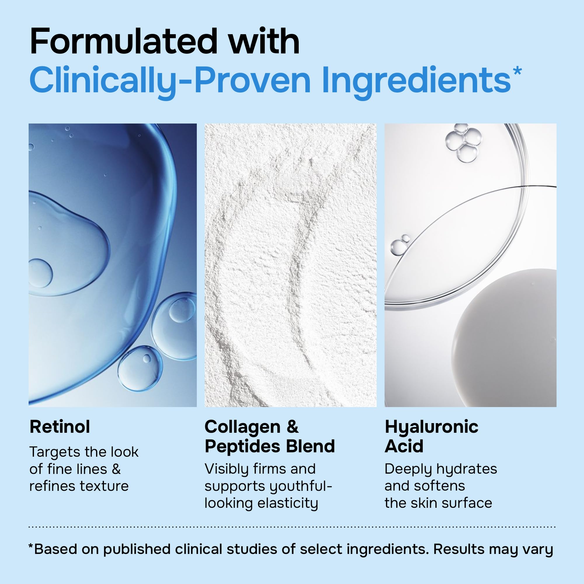 SimplyVital Retinol Collagen Face Serum - Anti Aging Moisturizer & 1 fl oz - SimplyVital Official Product View 5