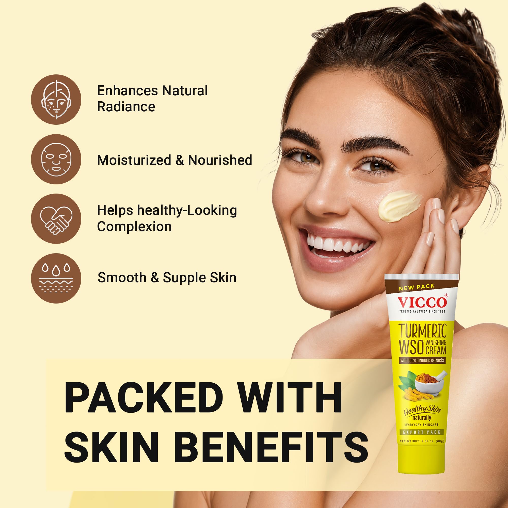 Vicco Turmeric WSO Vanishing Cream 70 Year Legacy of - Vicco Official Imagery - 5