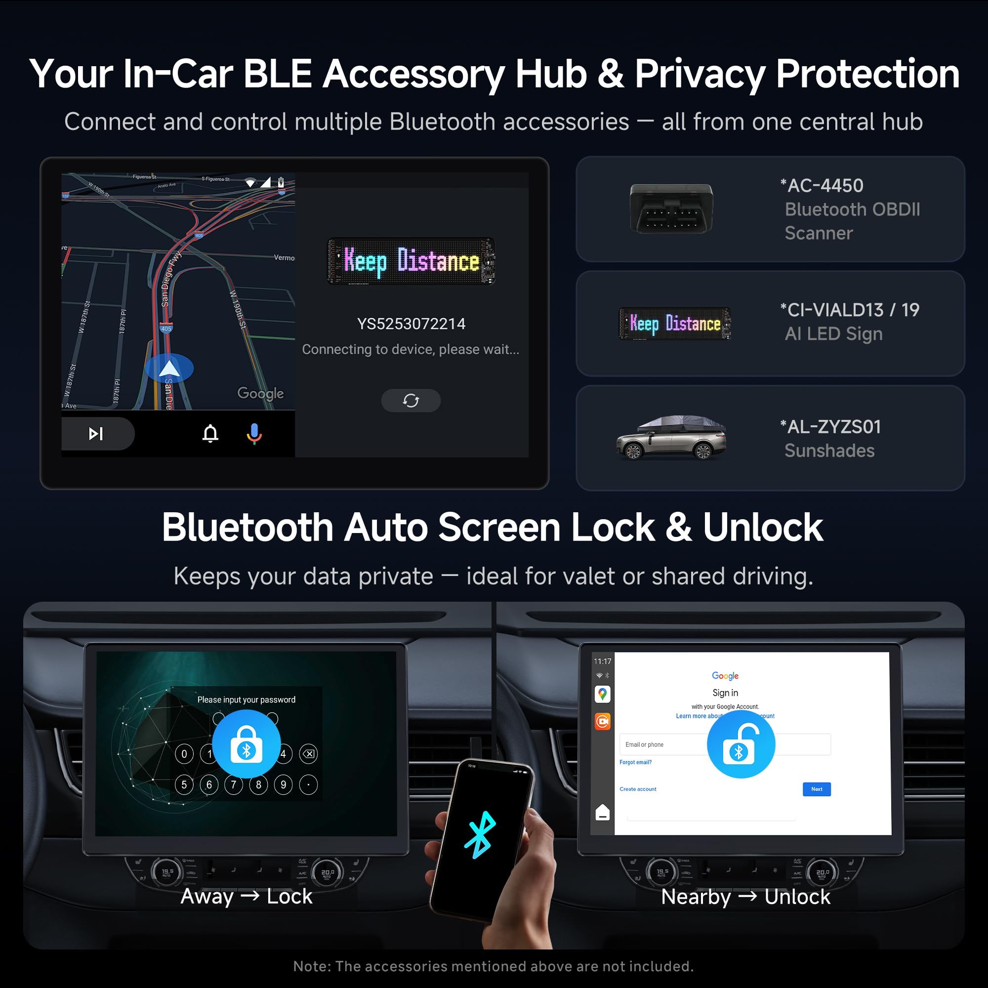 ATOTOSELECT Wireless CarPlay&Android Auto Adapter Magic AI Box wi by ATOTOSELECT - Angle View 7