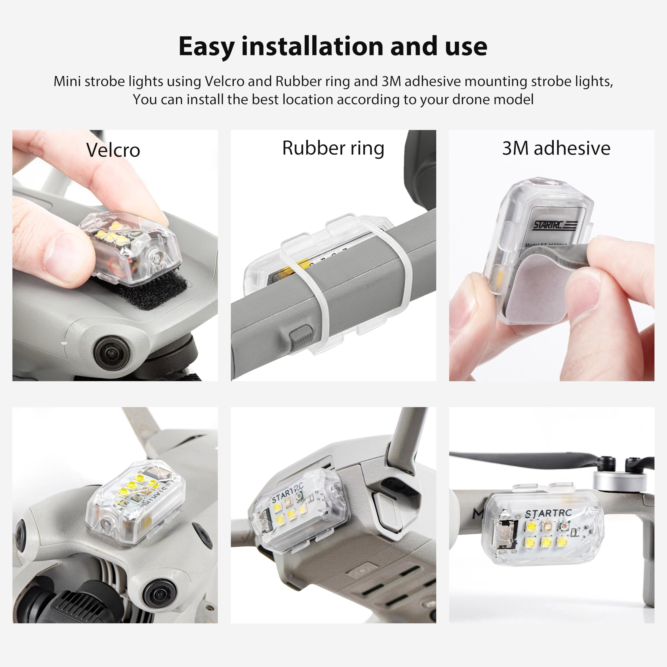 STARTRC Drone Strobe Light FAA Anti-Collision 2PC