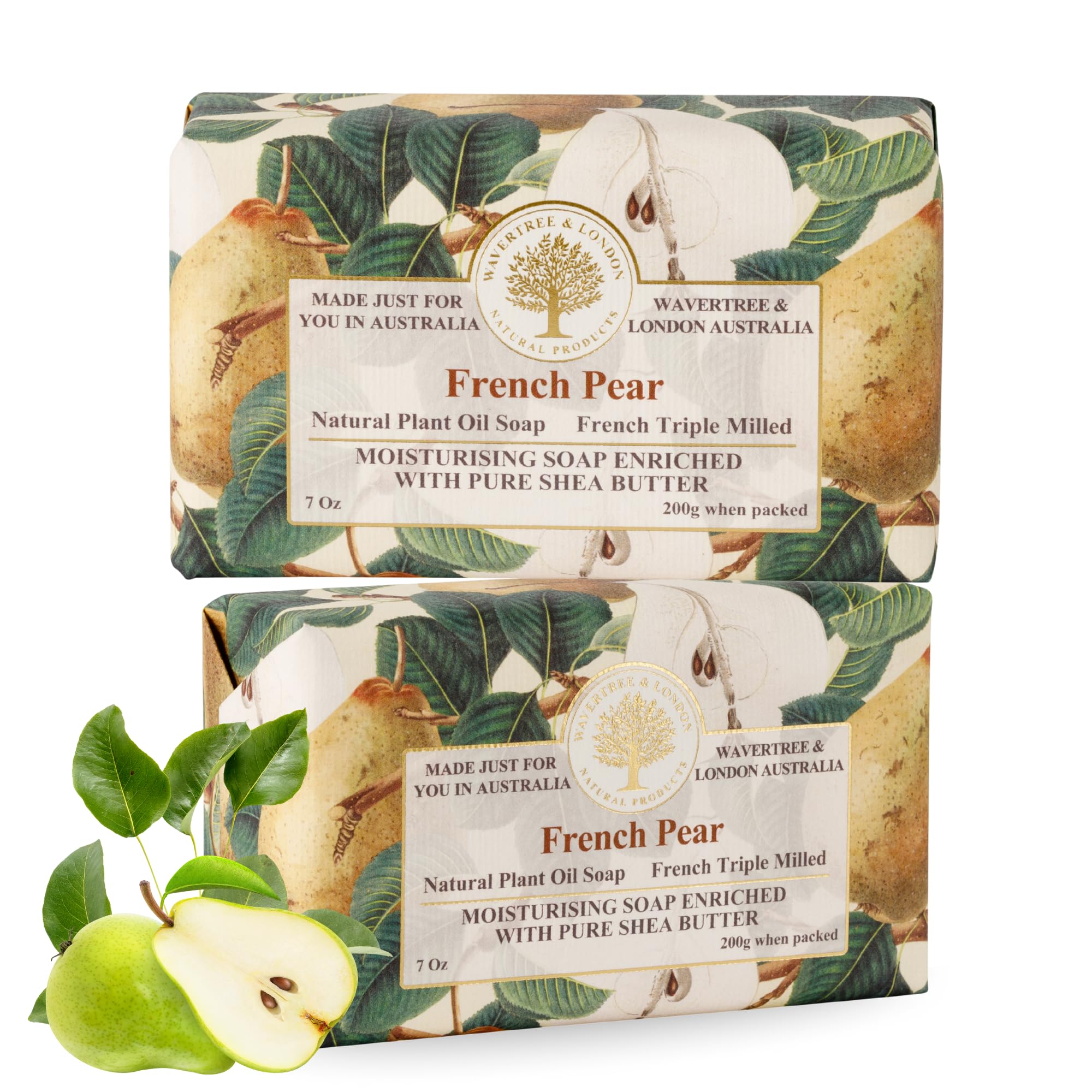 Wavertree & London Lavender Scented Natural Soap Bars (Pack of 2), 7oz Moisturizing French Triple Milled Soap Bars enriched with shea butter - Pure Plant Oil Bath & Body Bar for All Skin Types - Wavertree & London Official Product View 10