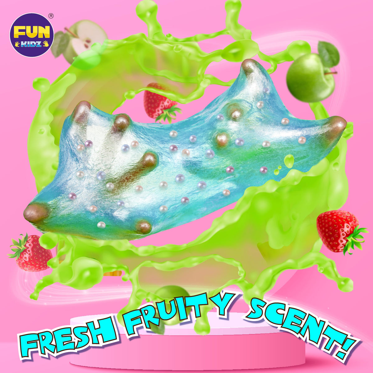 Fluffy Unicorn Slime Kit for Girls FunKidz Cloud Slime Gift - FUN KIDZ Official Imagery - 7