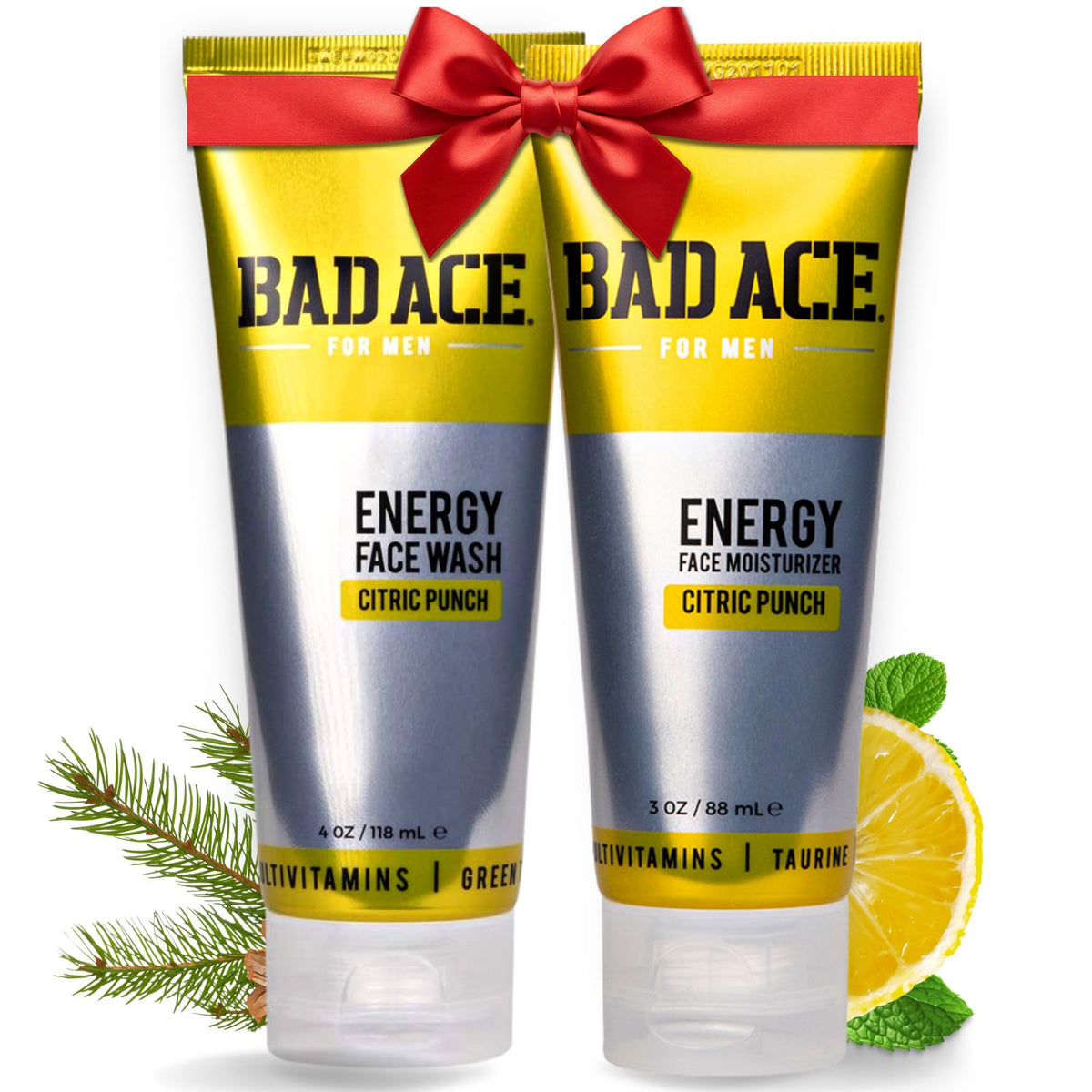 BAD ACE Energy Men s Facewash and Moisturizer Set - BAD ACE Official Imagery - 2