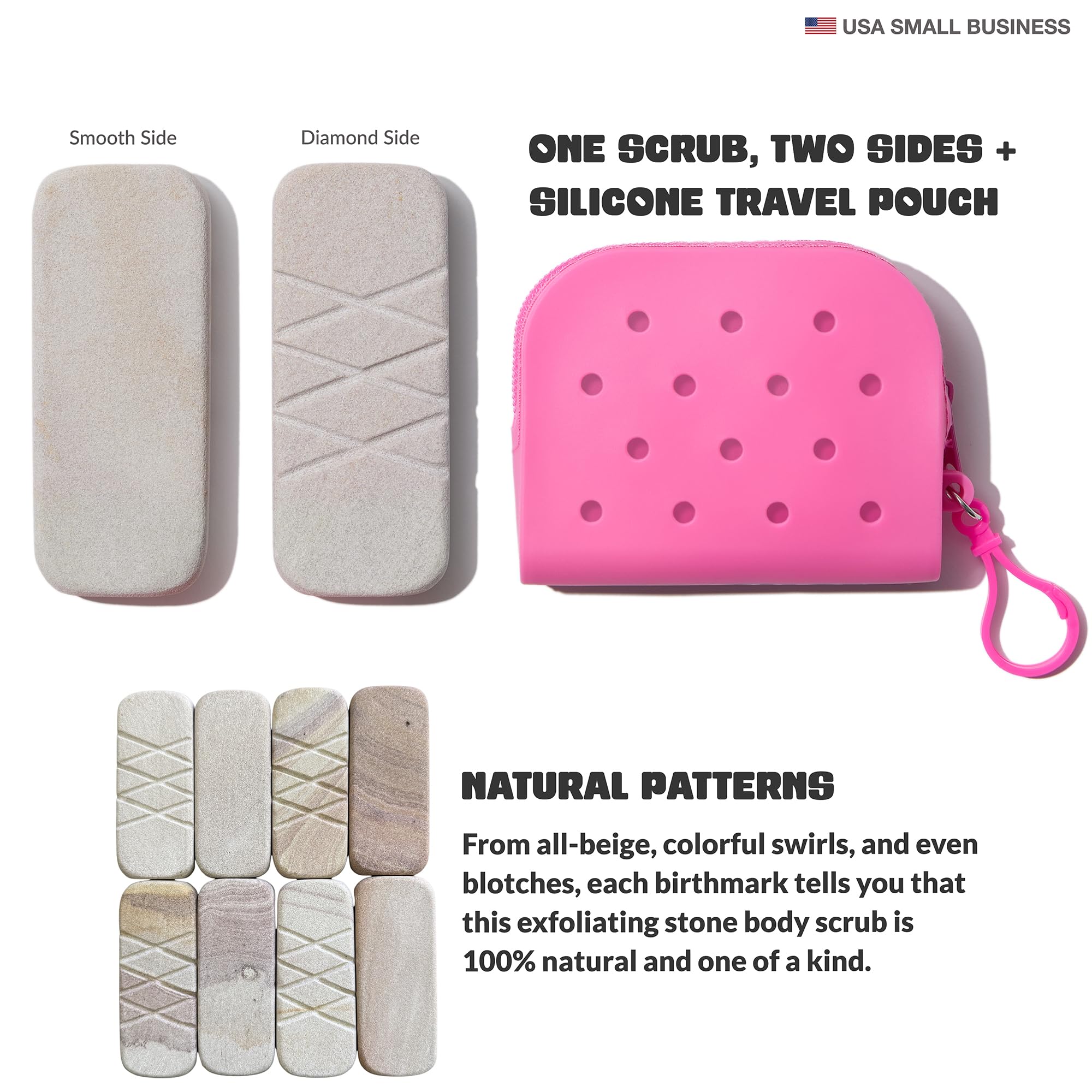 GLOWSTONE - GET EVEN LEG SCRUB GET EVEN LEG SCRUB - Stone Body Scrubber & Leg - GLOWSTONE - GET EVEN LEG SCRUB Official Product View 10