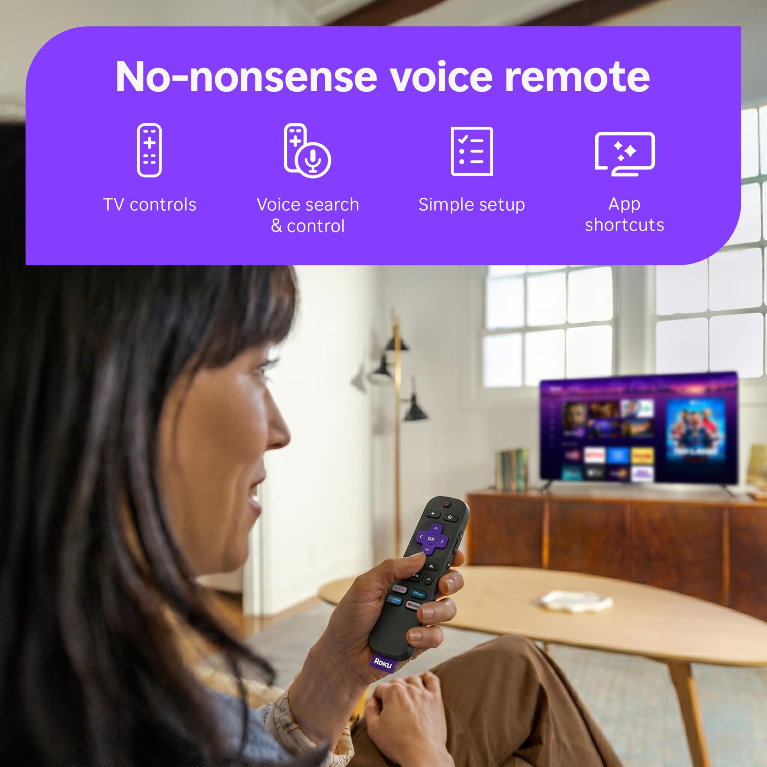 Roku Streaming Stick HD with Voice Remote