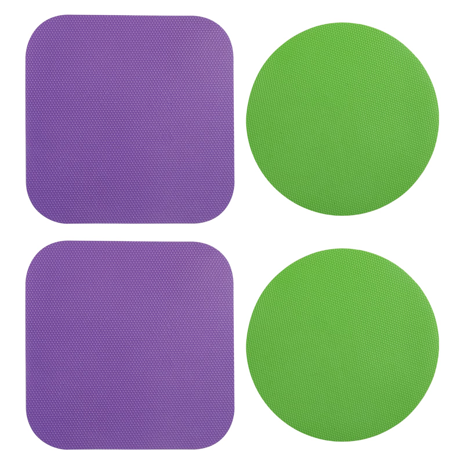 LUTER 4pcs Jar Opener Gripper Pad for Seniors with Weak Hands, Ru by LUTER - Angle View 9