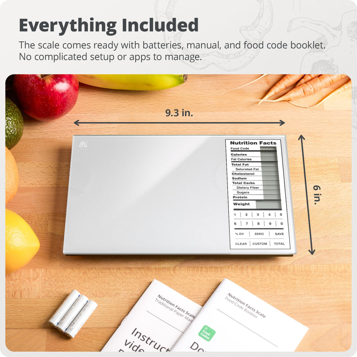 Greater Goods Food Scale with Nutrition Calculator 2 000 - Greater Goods Official Imagery - 7