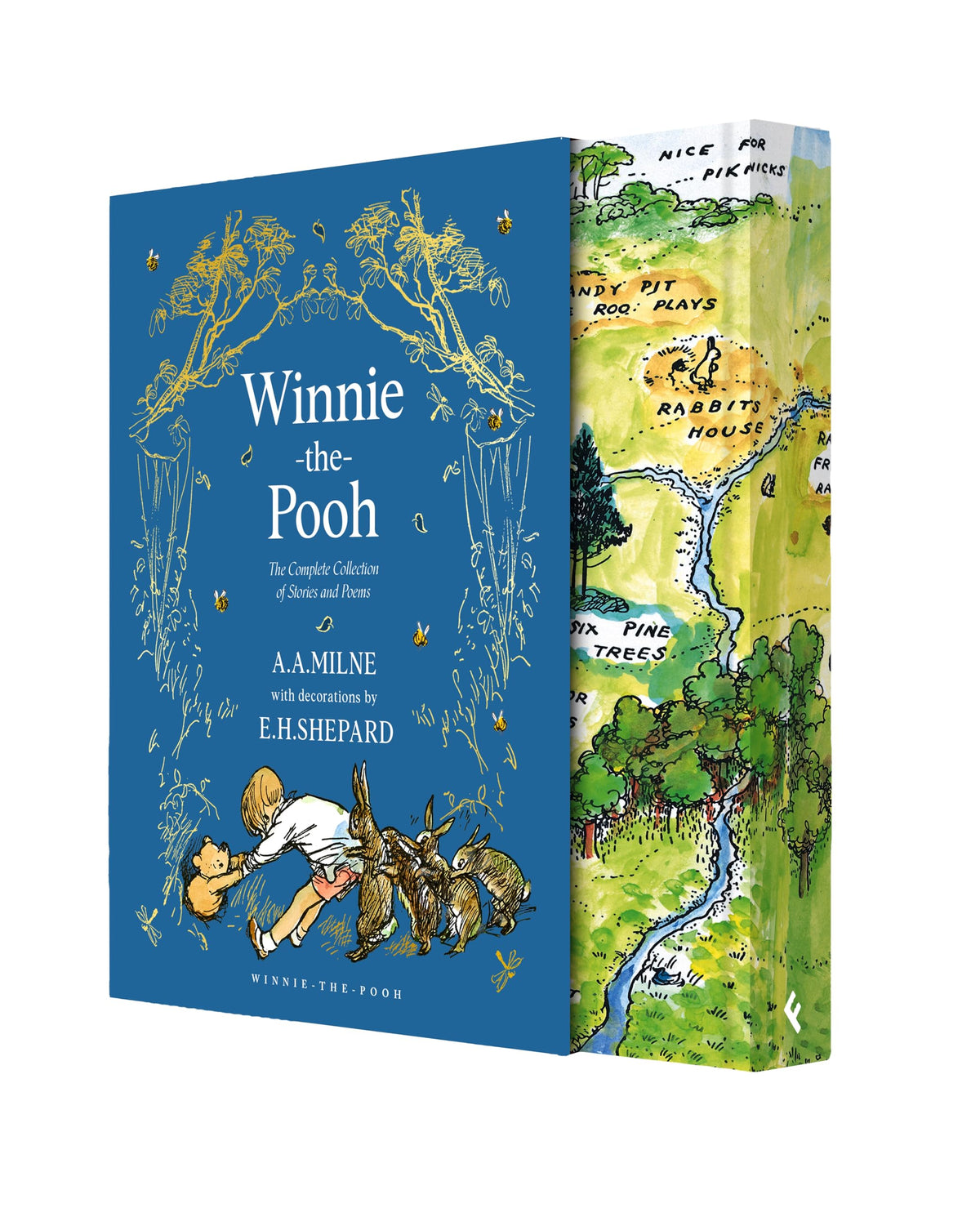 Winnie the Pooh The Complete Collection of Stories and Poems - by             
		   A. A. Milne     
       			(Author),  
       	 
	            
		   E. H. Shepard     
       			(Illustrator) 
       	             Format: Hardcover Official Imagery - 3