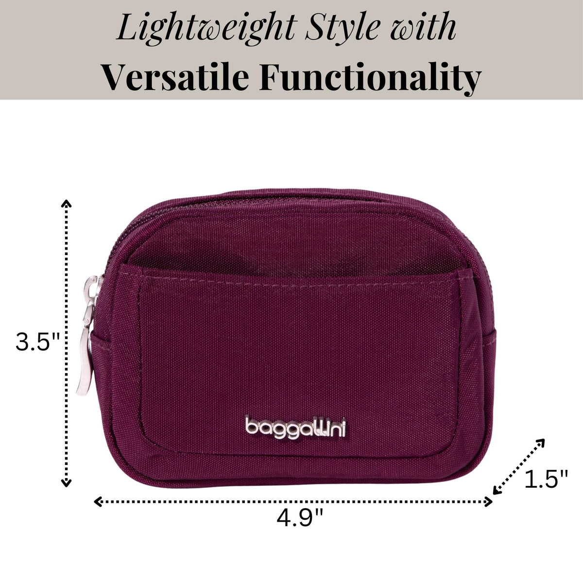 Baggallini Women s Pocket Cosmetic - Baggallini Official Imagery - 3