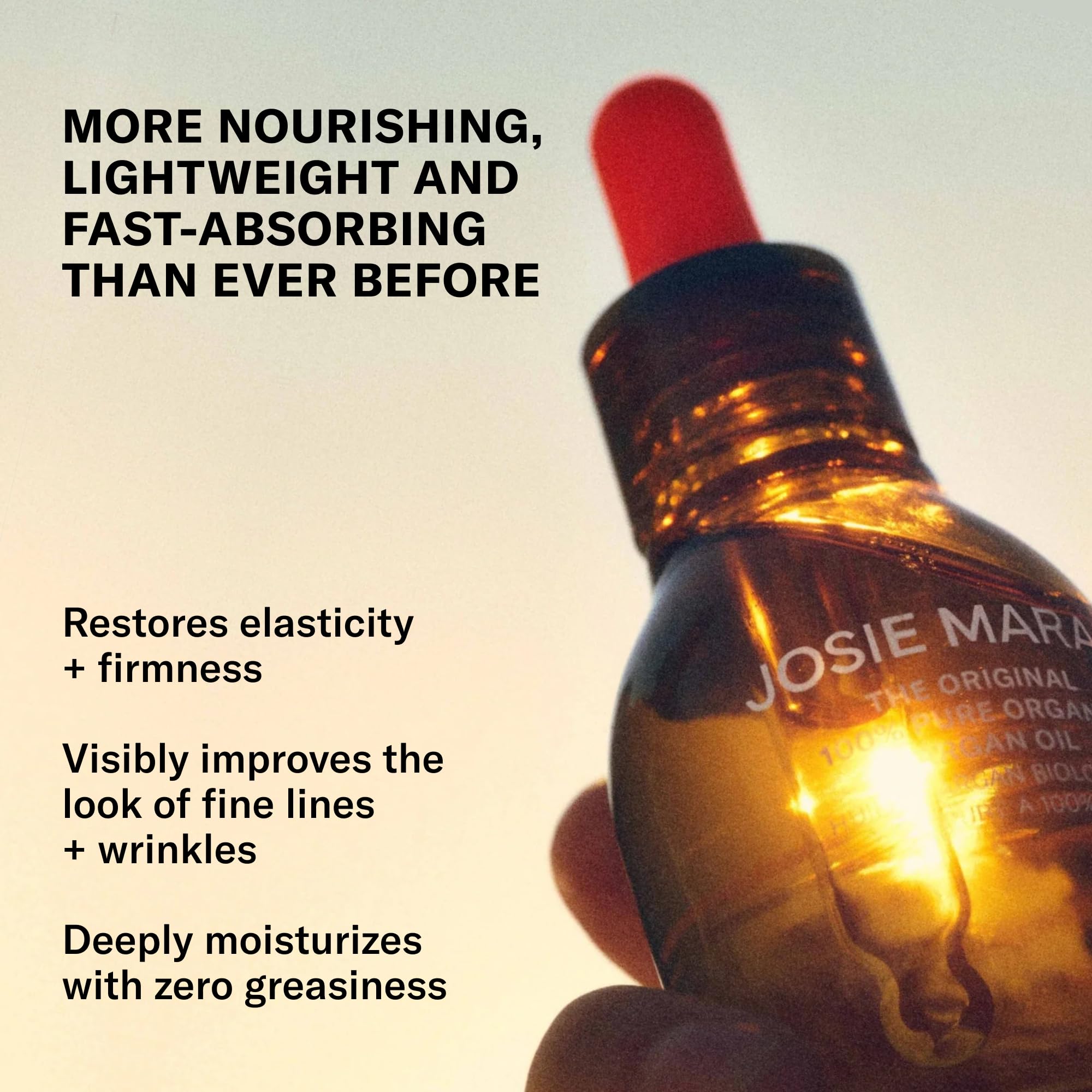 Josie Maran The Original 100 Pure Organic Argan Oil for Hair - Josie Maran Official Imagery - 3