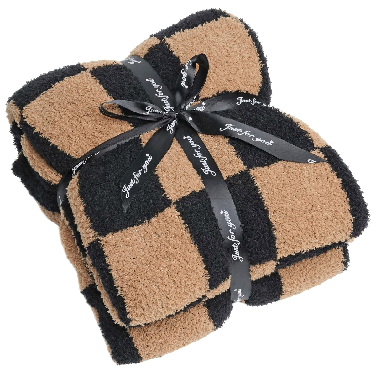 Soft Checkered Throw Blanket Ultra Cozy Knit Throw Blanket - XING7DAY Official Imagery - 1