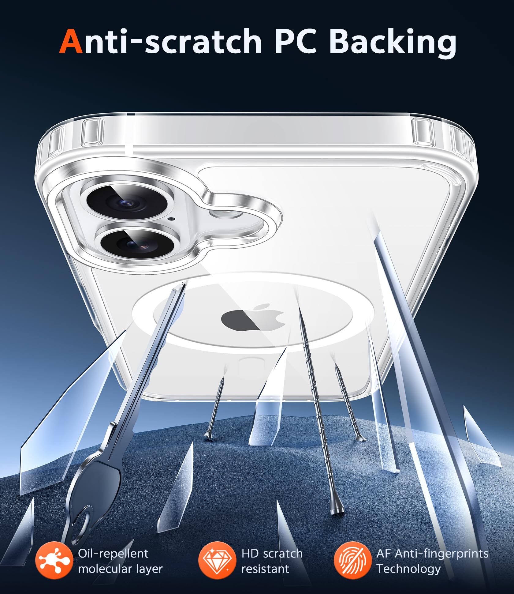 FNTCASE for iPhone 17 Phone Case Compatible with Magsafe Clear... - FNTCASE Official Product View 6