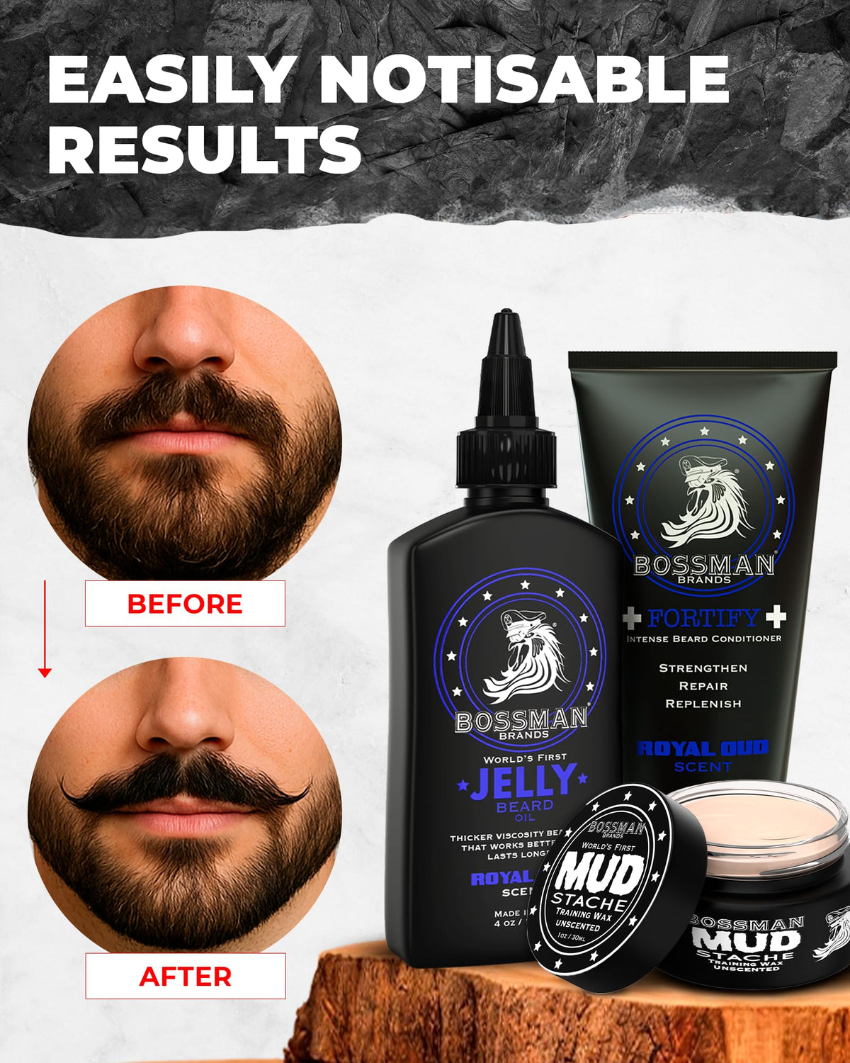 Bossman Complete Beard Kit for Men - Bossman Official Imagery - 6