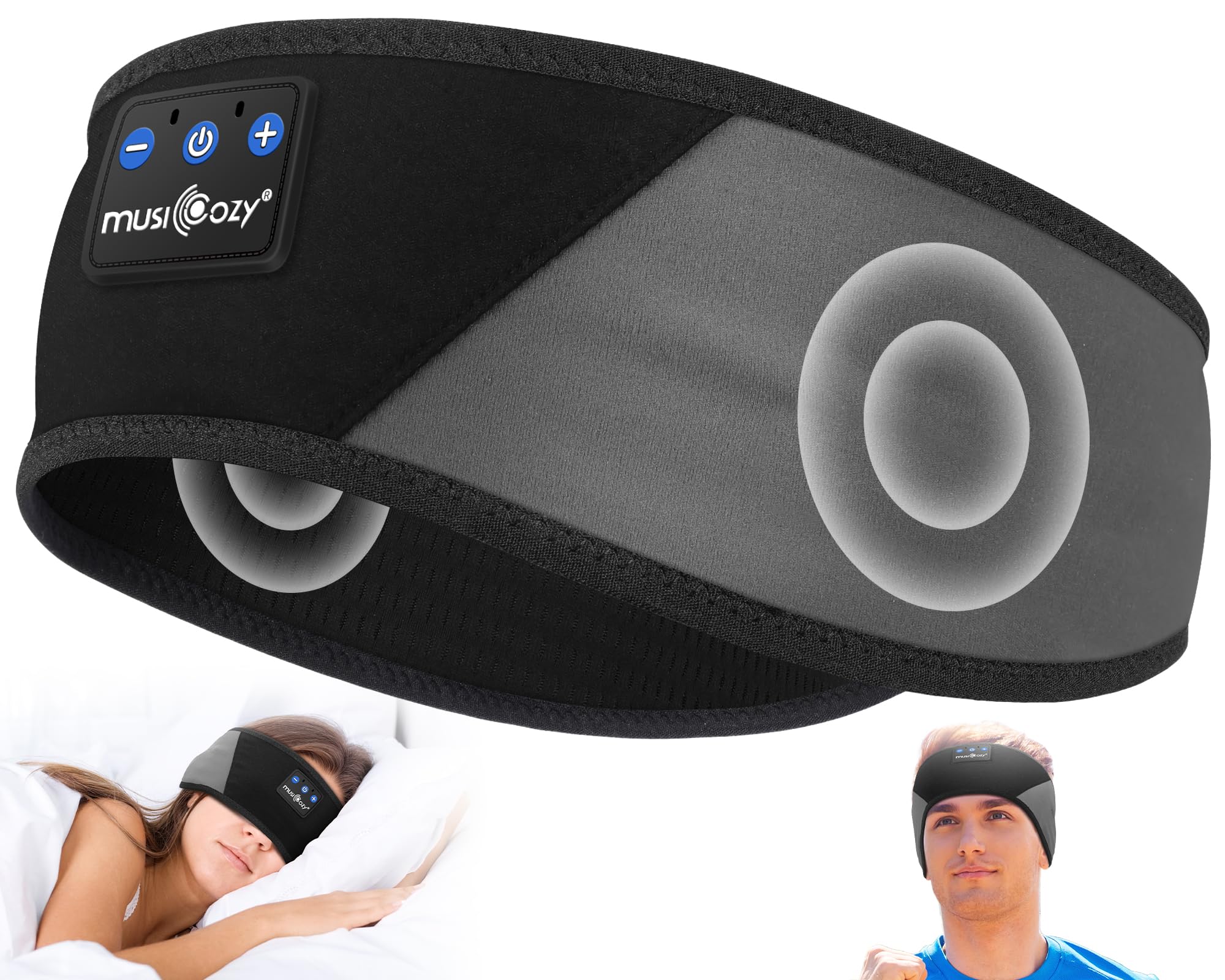 MUSICOZY Bluetooth 5.4 Sleep Headphones Headband Sports Wireless Audio - MUSICOZY Official Product View 9