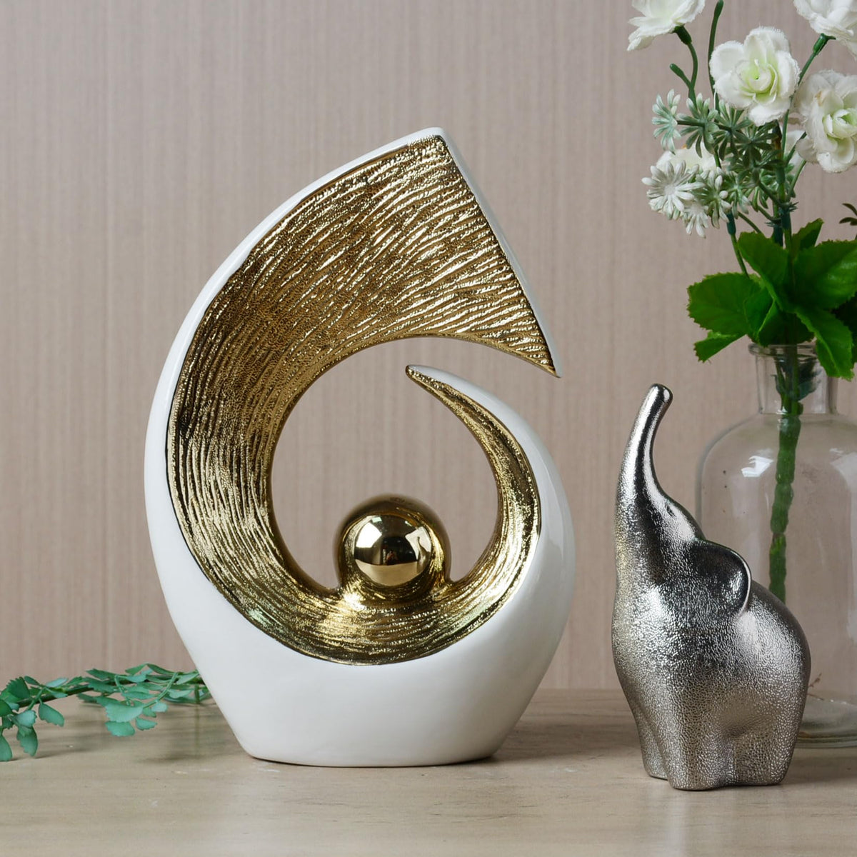 HAUCOZE Abstract Sculpture Statue Modern Ornament Home Decor - HAUCOZE Official Imagery - 7
