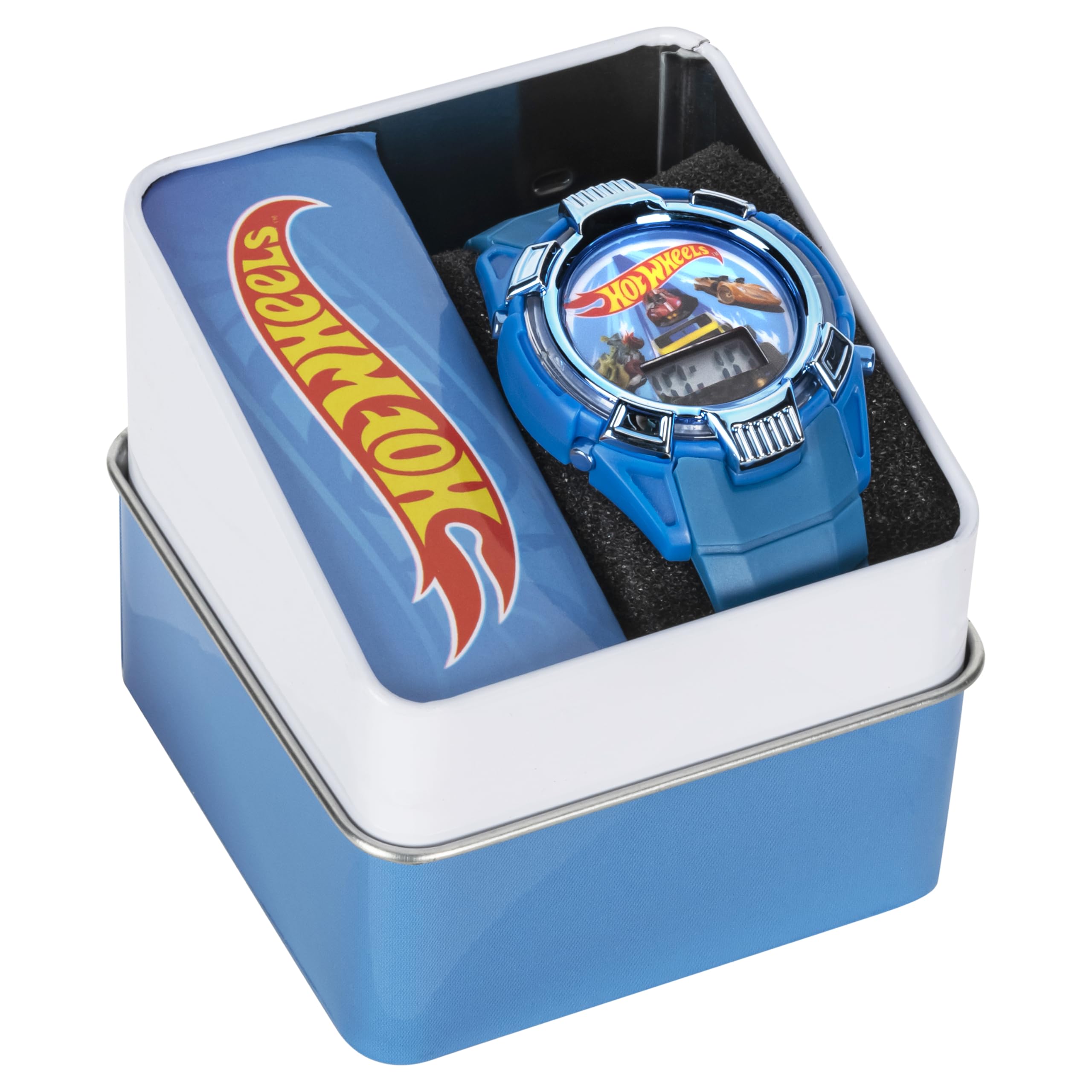 Accutime Hot Wheels Kids Watch – Light-Up LCD Display, Adjustable Comf - View 8