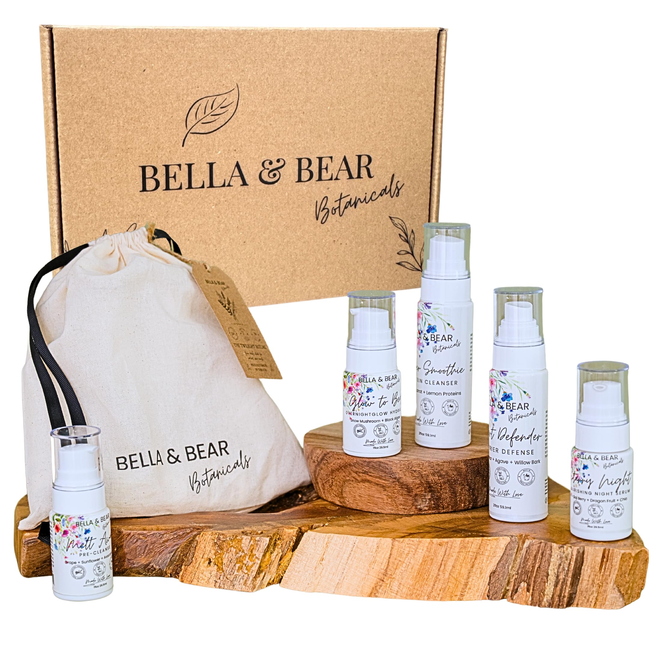 The Twilight Ritual Skincare Set - PM Routine for Repair, - Product Imagery