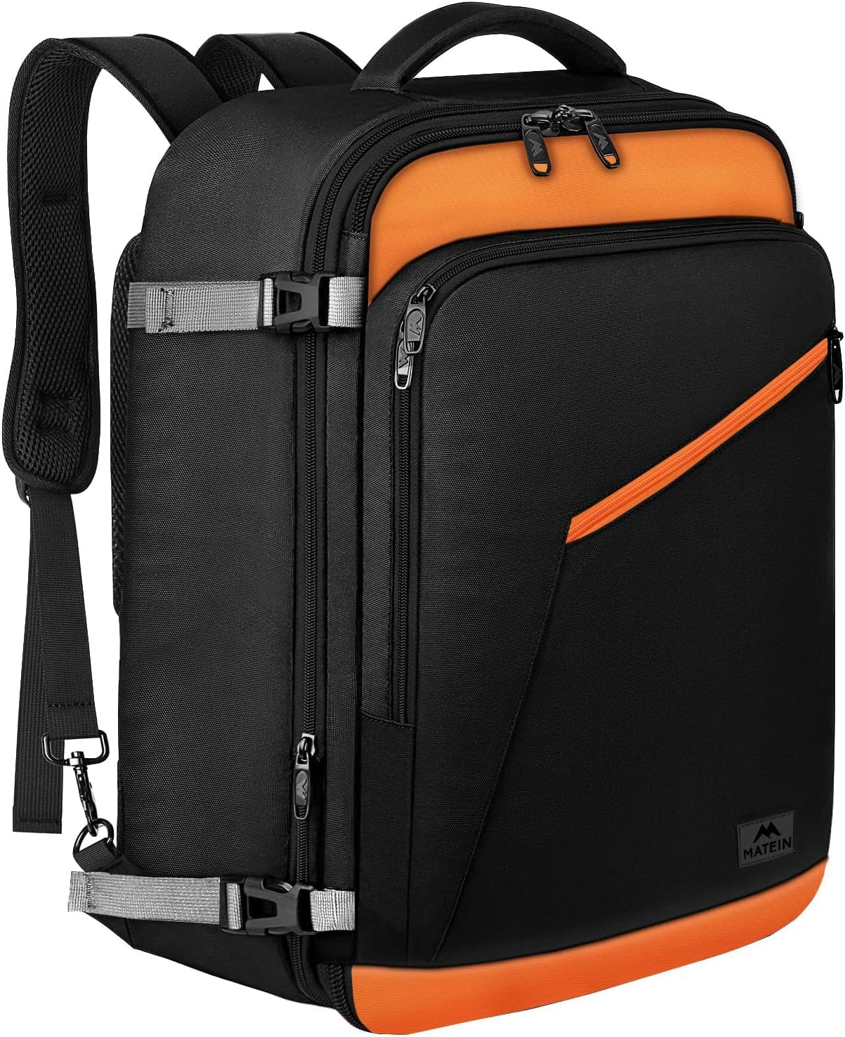 MATEIN Carry on Backpack for Airplane, Expandable Travel Bag for - Product Imagery