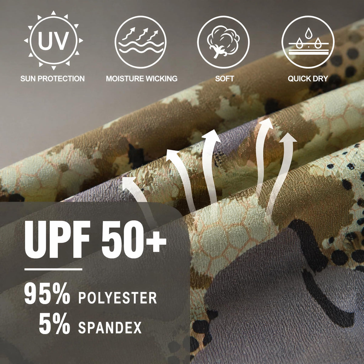 Kylebooker Men s UPF 50 Long Sleeve Fishing Shirts - Kylebooker Official Imagery - 4