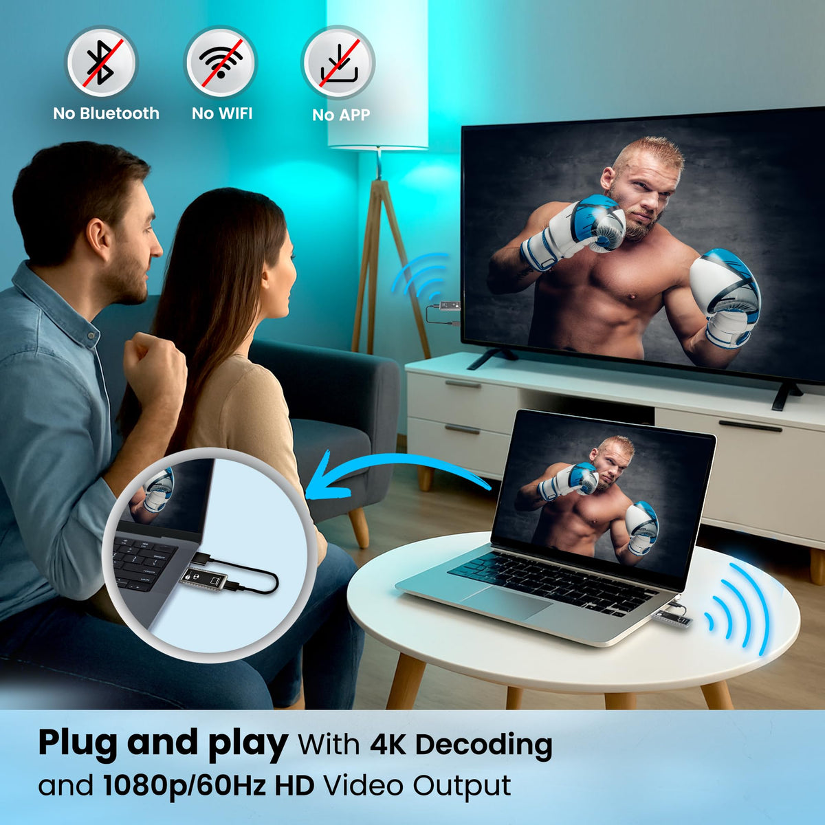 CR4 Wireless HDMI Transmitter and Receiver Low Latency 5G - CR4 Official Imagery - 5