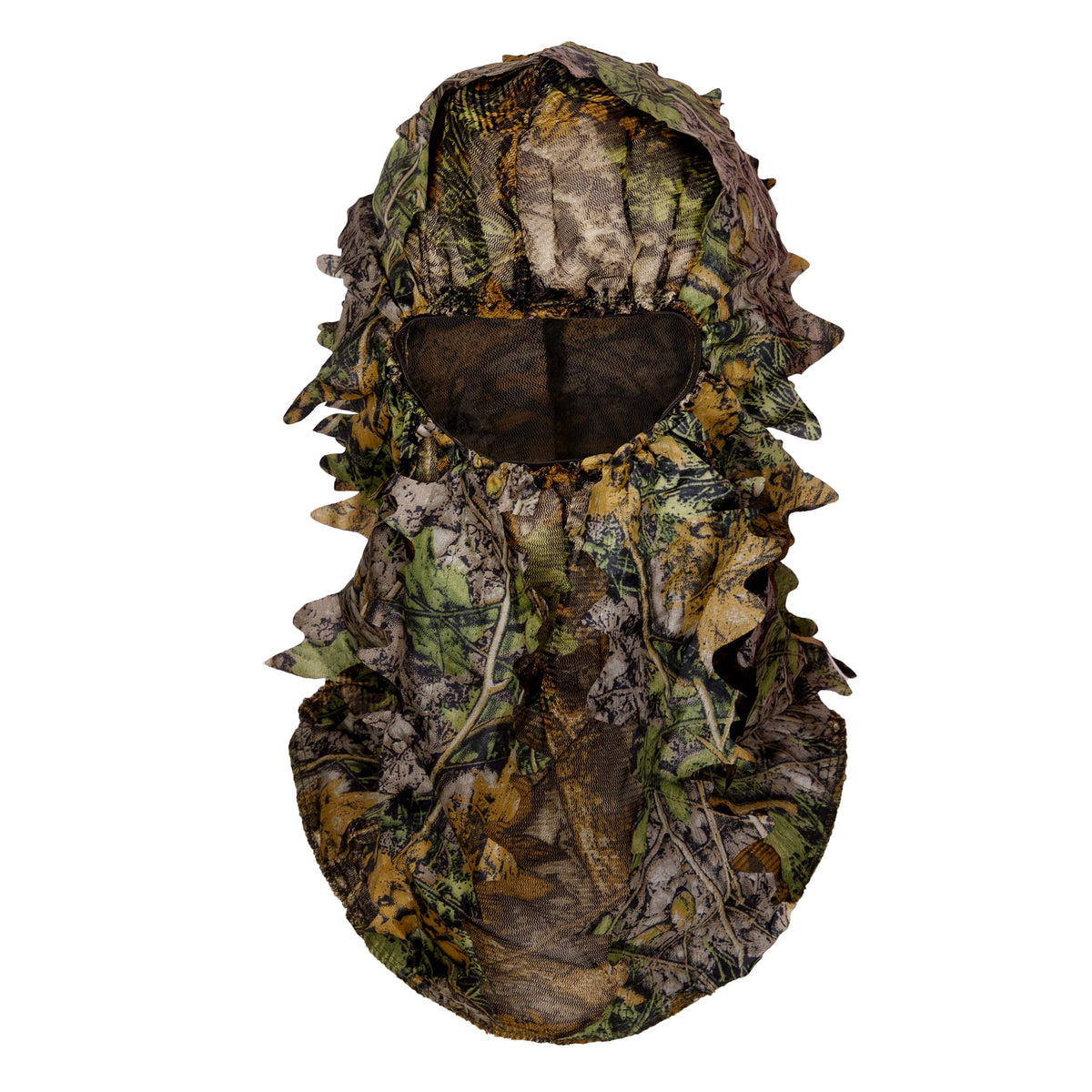 Ginsco Ghillie Suit Full Face Mask Gloves Set 3D Leafy Camo - Ginsco Official Imagery - 8