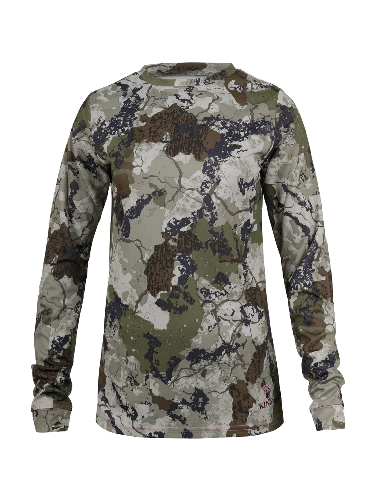 King s Camo Ladies Hunter Series Long Sleeve Camo Tee - King's Camo Official Imagery - 8