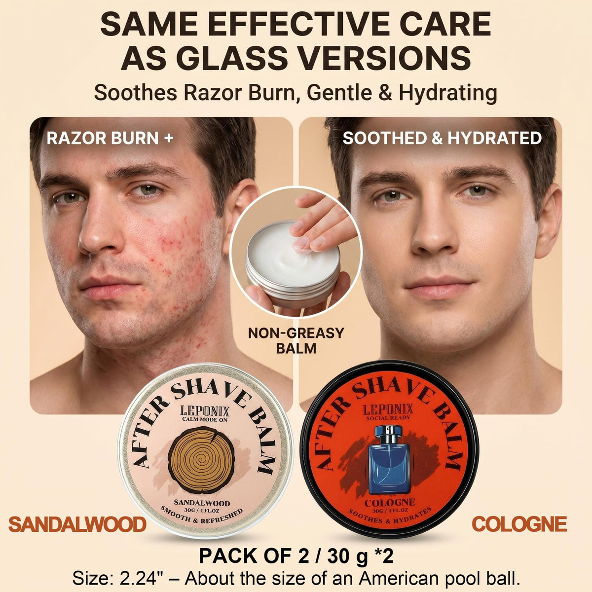 Shaving Kit for Men with Straight Razor Shaving Brush and - LEPONIX Official Imagery - 6
