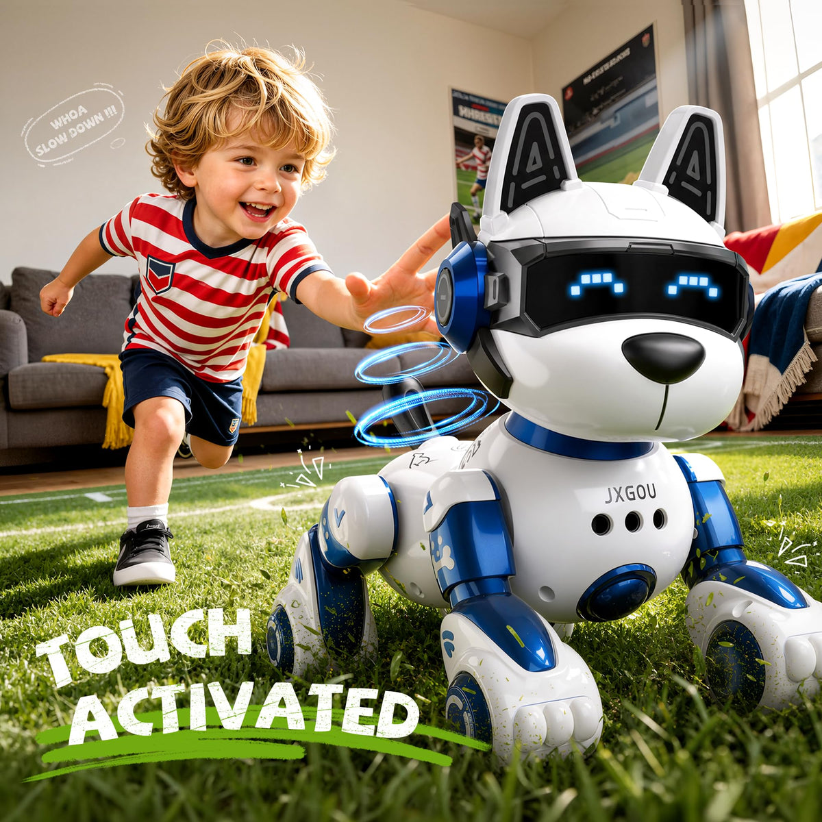 Smart Robot Dog 2 4GHz Remote Control Robot Dog Toys For - Ozega Official Imagery - 7