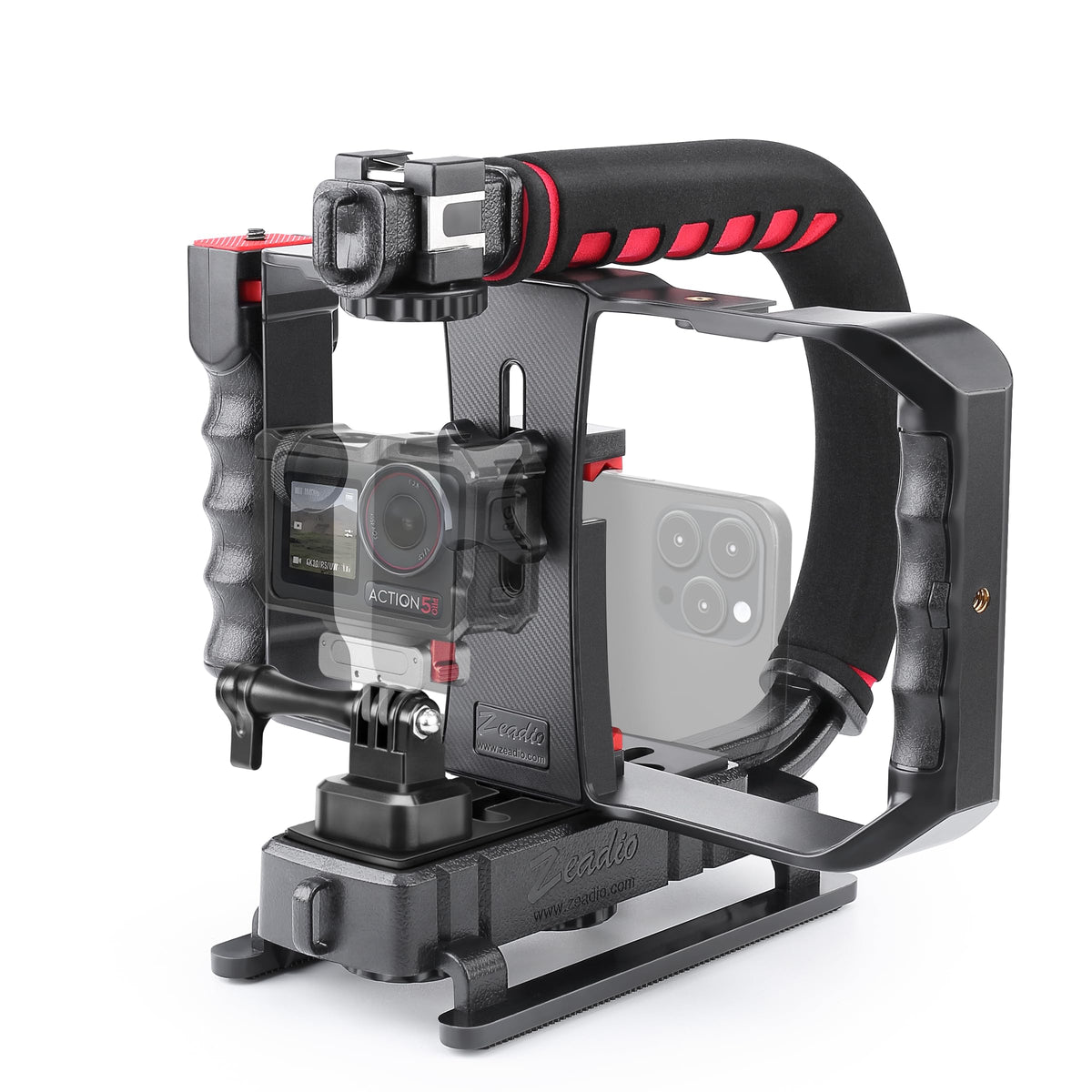 Zeadio Camera Smartphone Handheld Stabilizer Triple Cold - Zeadio Official Imagery - 1