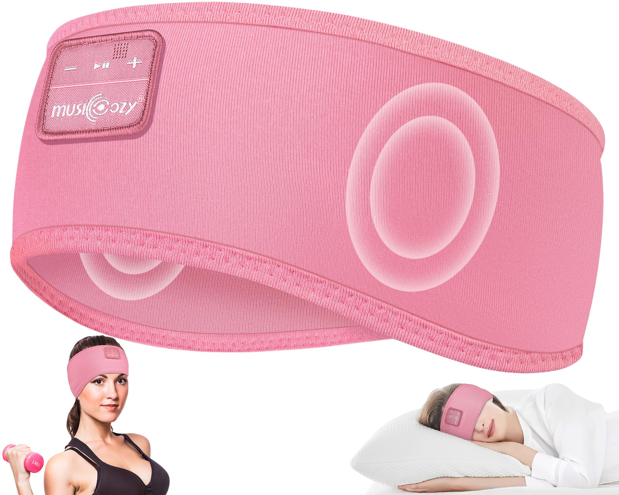 MUSICOZY Sleep Headphones Bluetooth Headband Headphones for Side Sleepers - MUSICOZY Official Product View 9