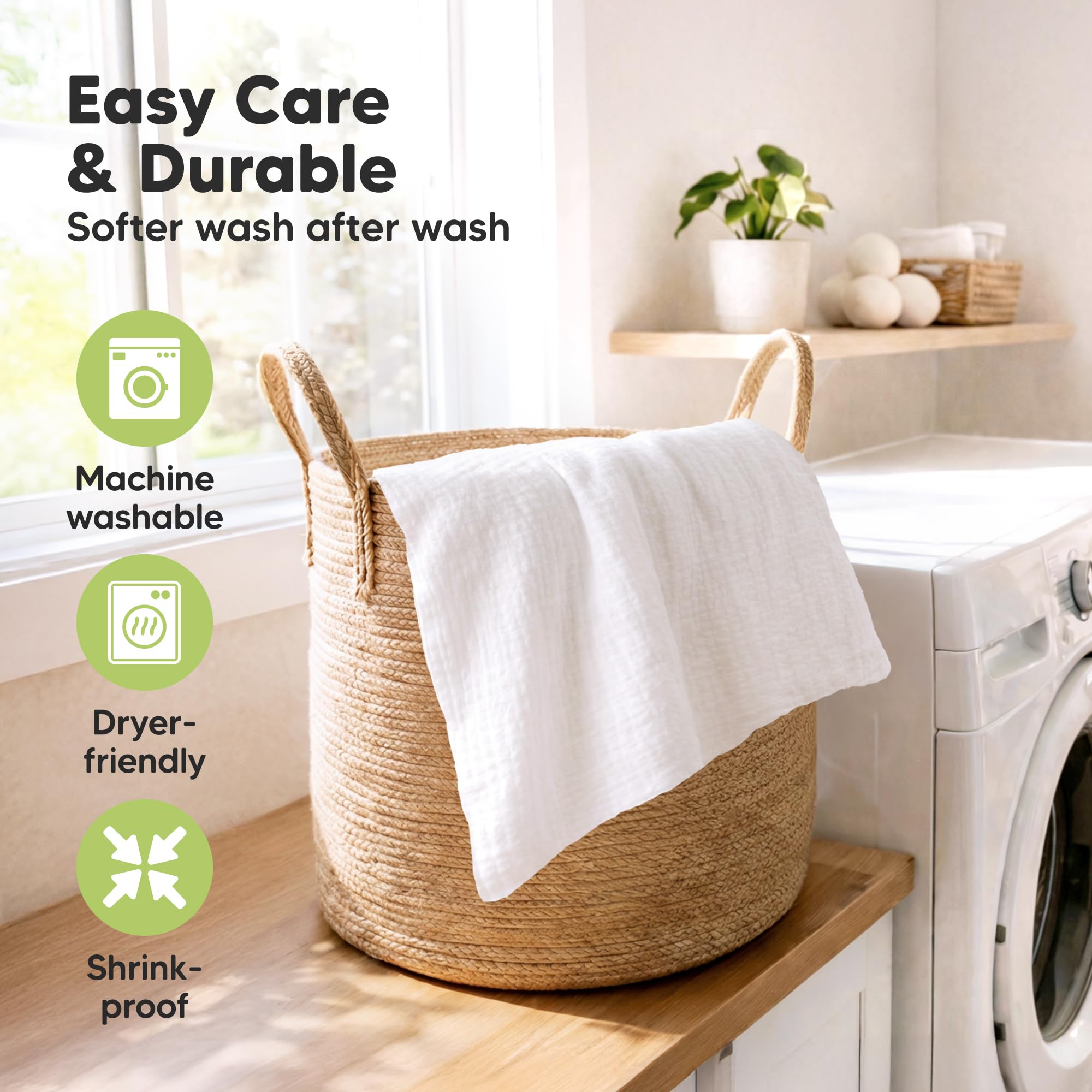 KeaBabies Cotton Muslin Toddler Pillowcase 13x18 Only, 2-Pack - KeaBabies Official Product View 7