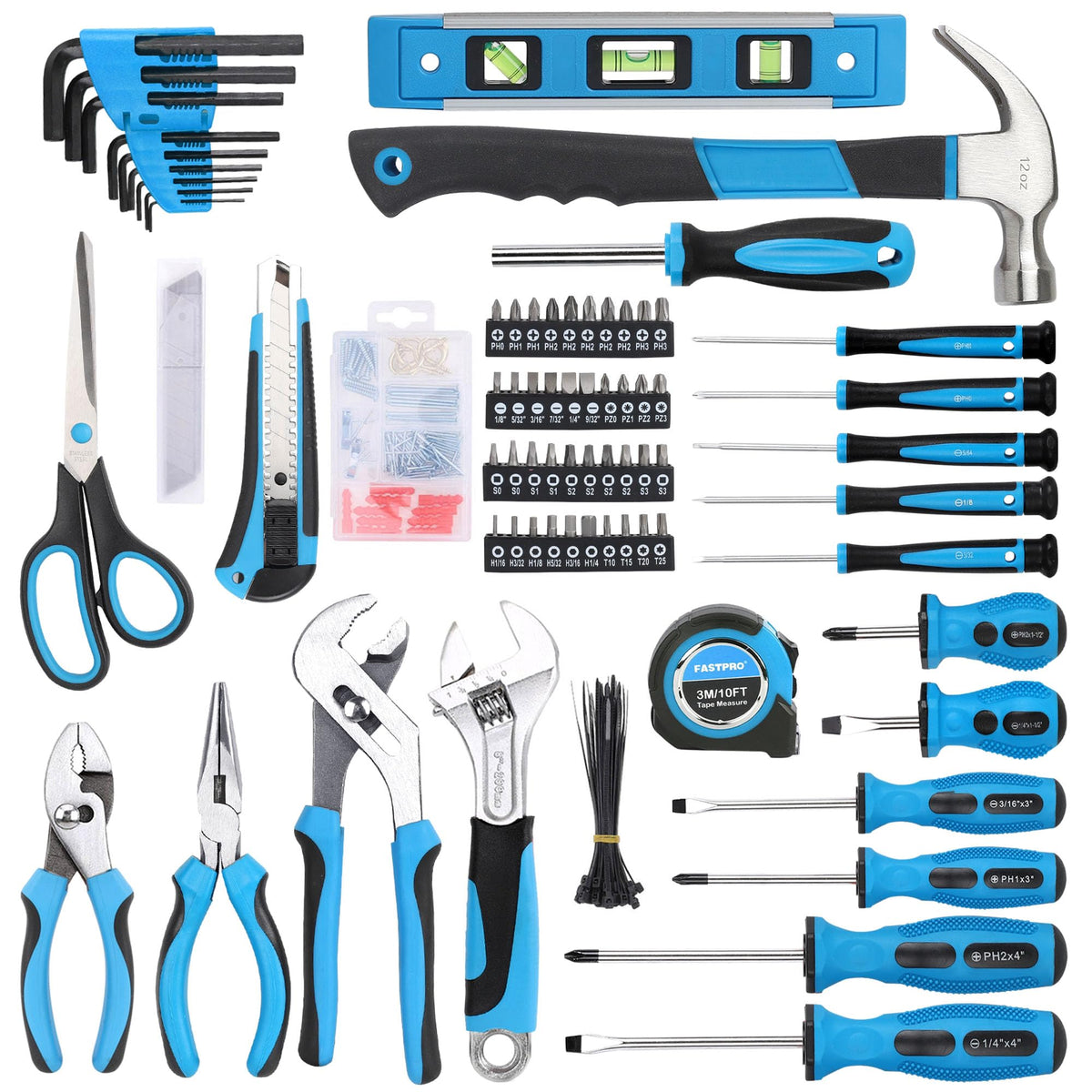 FASTPRO 220 Piece Home Tool Set Household Repairing Tool Kit - FASTPRO Official Imagery - 4