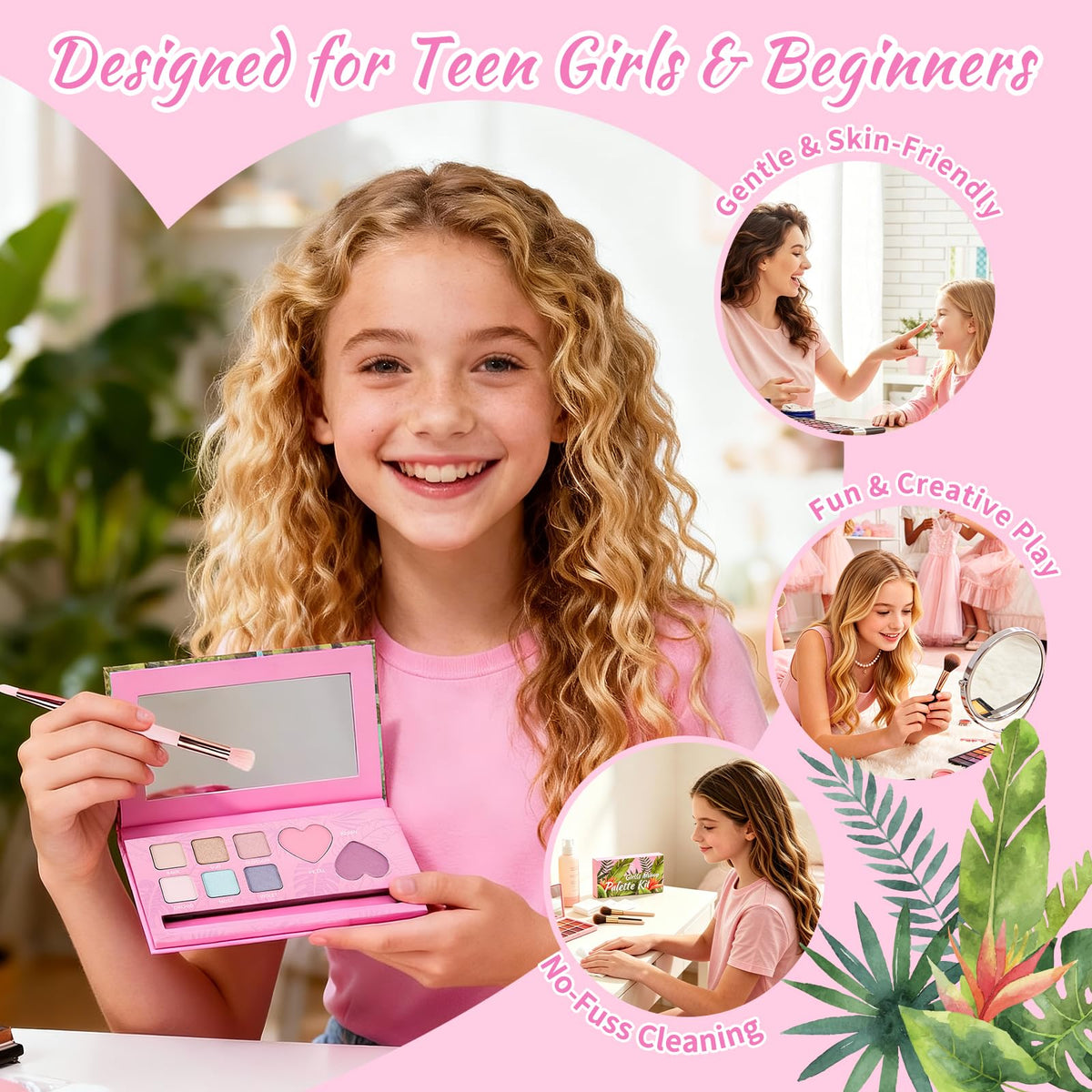Color Nymph Girls Makeup Palette for Teens Make up Kit for - Color Nymph Official Imagery - 5