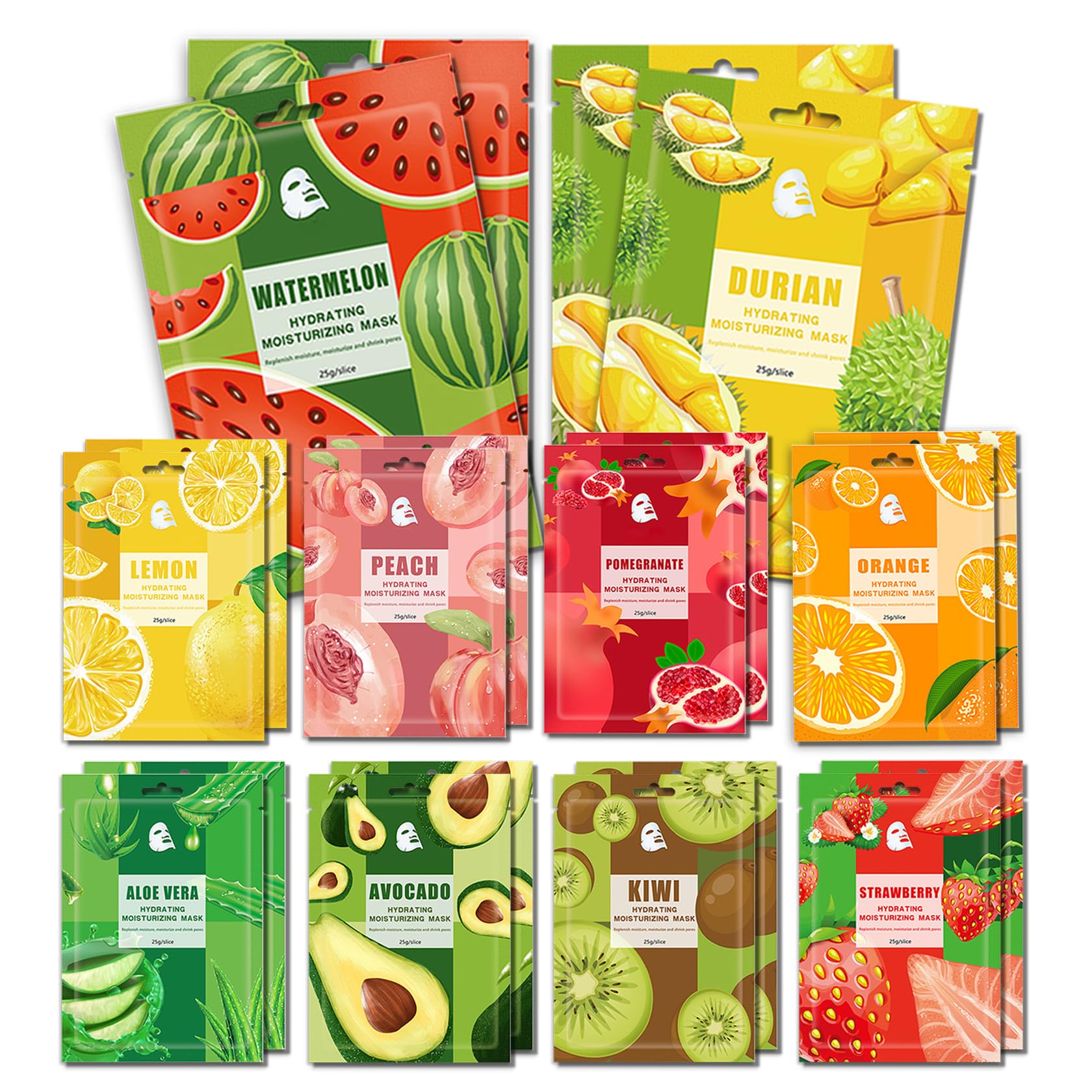 Face Masks Skincare,Hydrating Sheet Masks,Collagen Night - LXTTDABEN