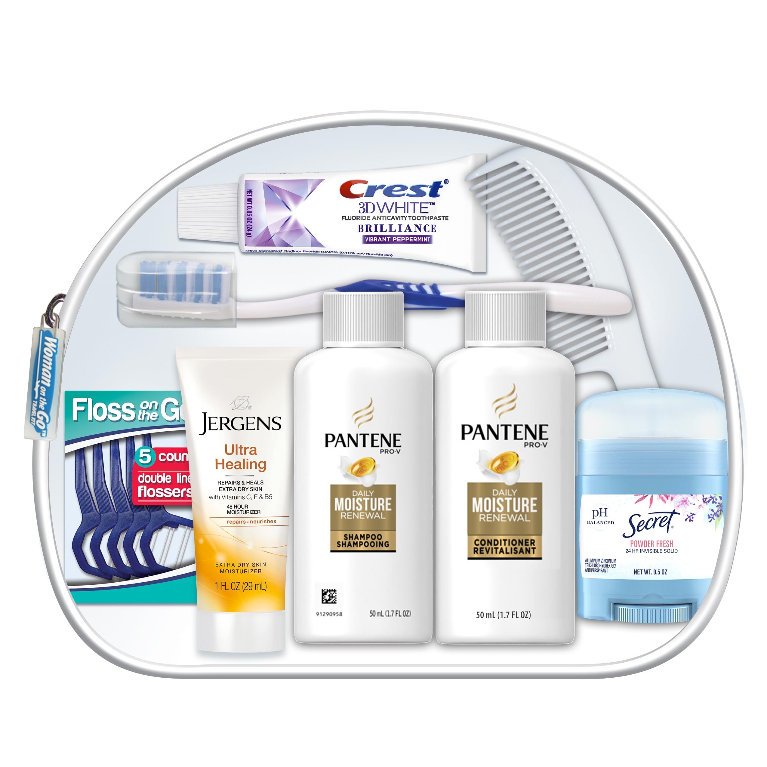 Convenience Kits International Women's Deluxe 10 Piece Kit with - Product Imagery