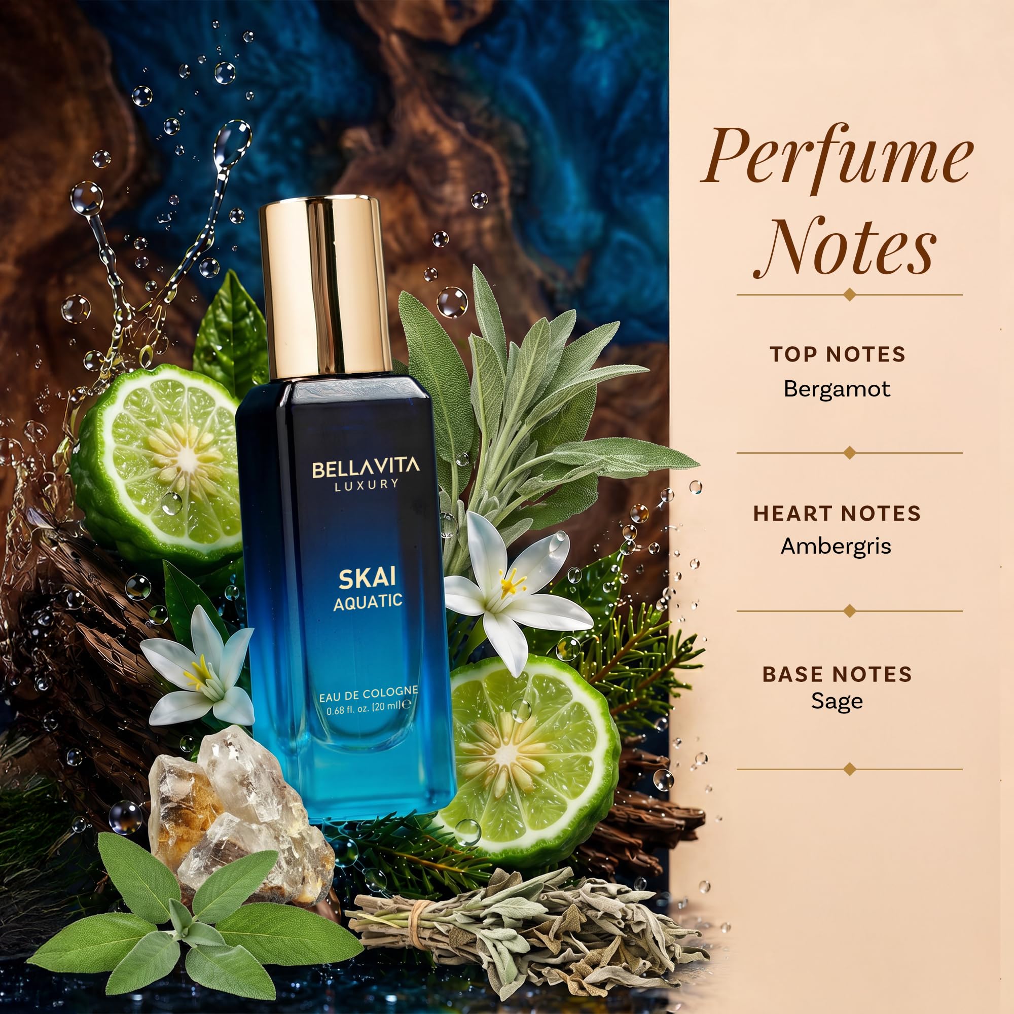 Bellavita Luxury Unisex Perfume Gift Set with Honey White - Bella Vita Luxury Official Imagery - 6