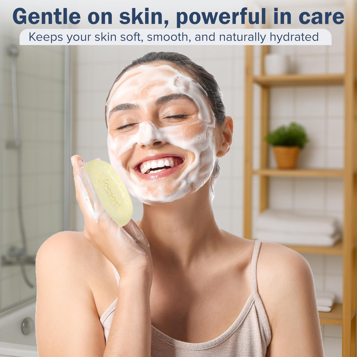 Joesoef Anti Acne Soap Natural Volcanic Sulfur 10 for Oily - JOESOEF SKIN CARE Official Imagery - 5
