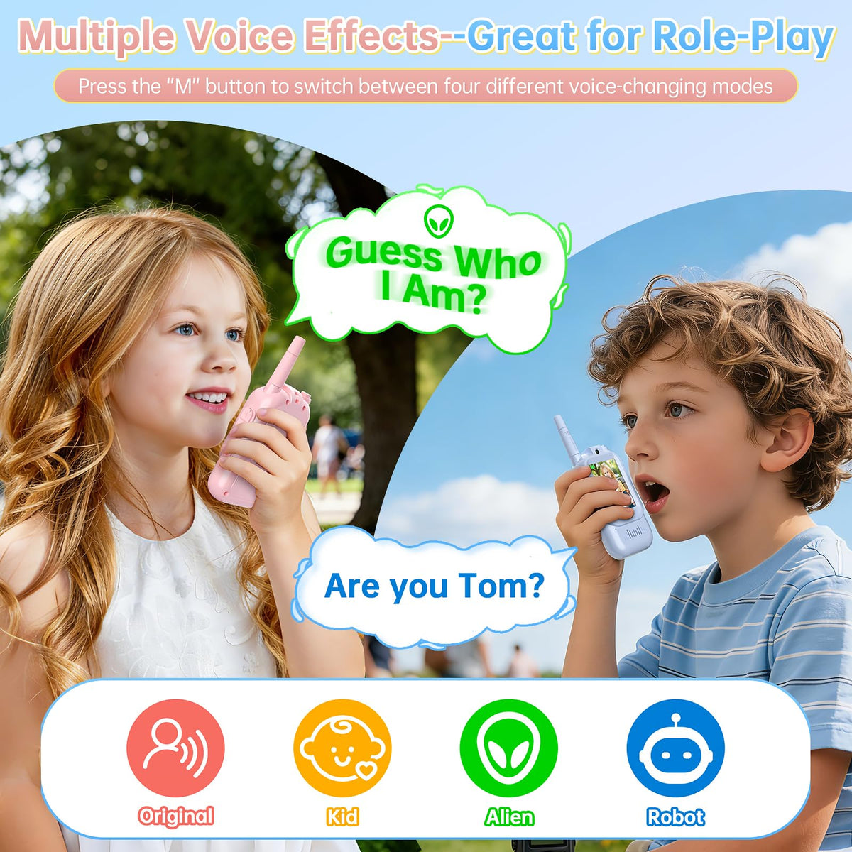 HD Video Walkie Talkies for Kids Kids Toys for 6 Year Old - Brisum Official Imagery - 6