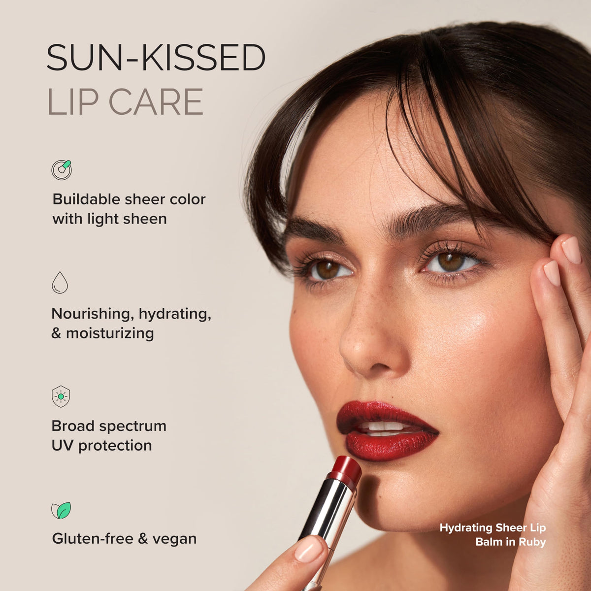 MDSolarSciences Tinted Sheer Lip Balm SPF 30 Hydrating Lip - Premium Selection Official Imagery - 5