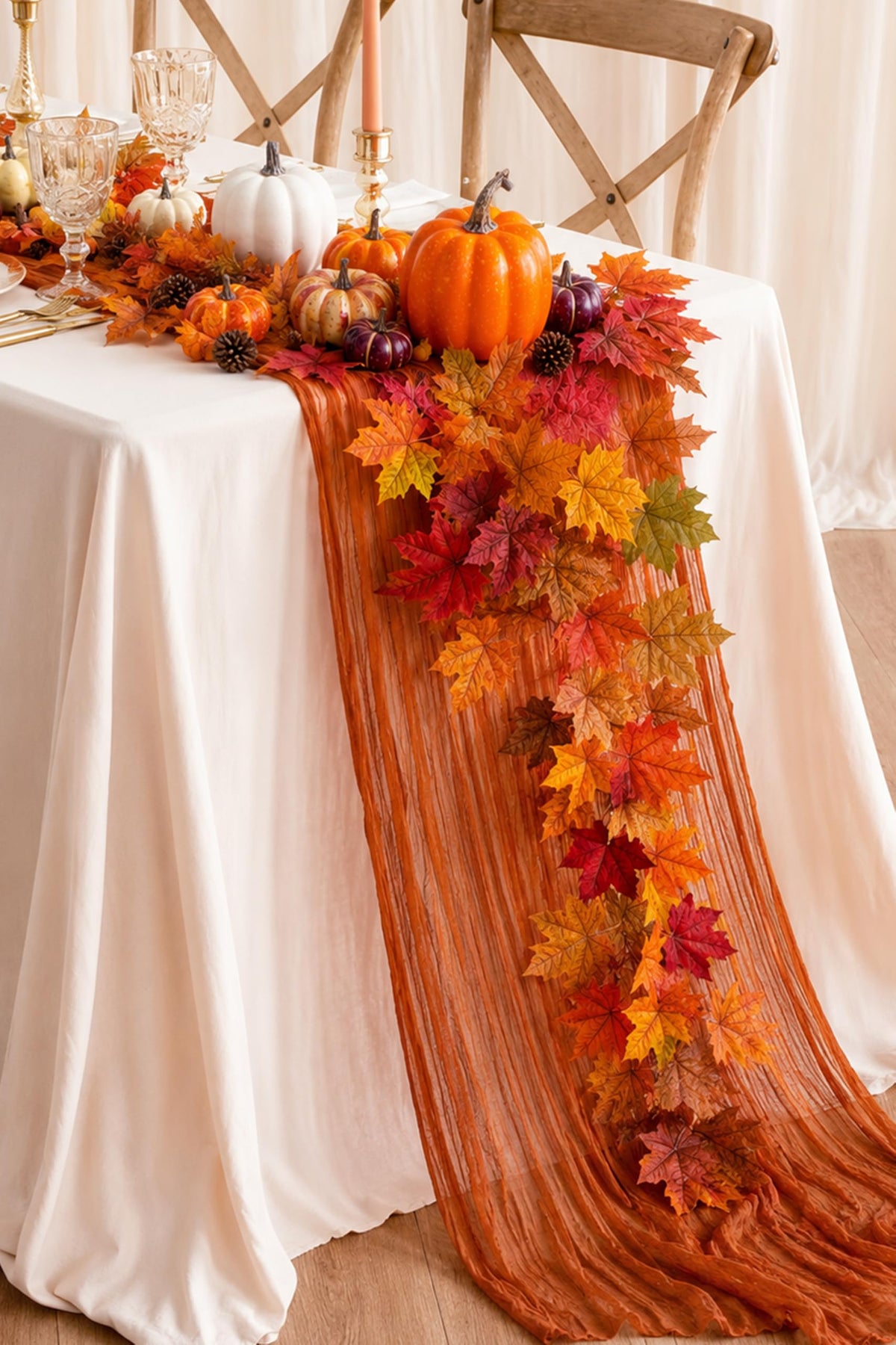 Fall Table Decor Set - TIKIRUGI Official Imagery - 3