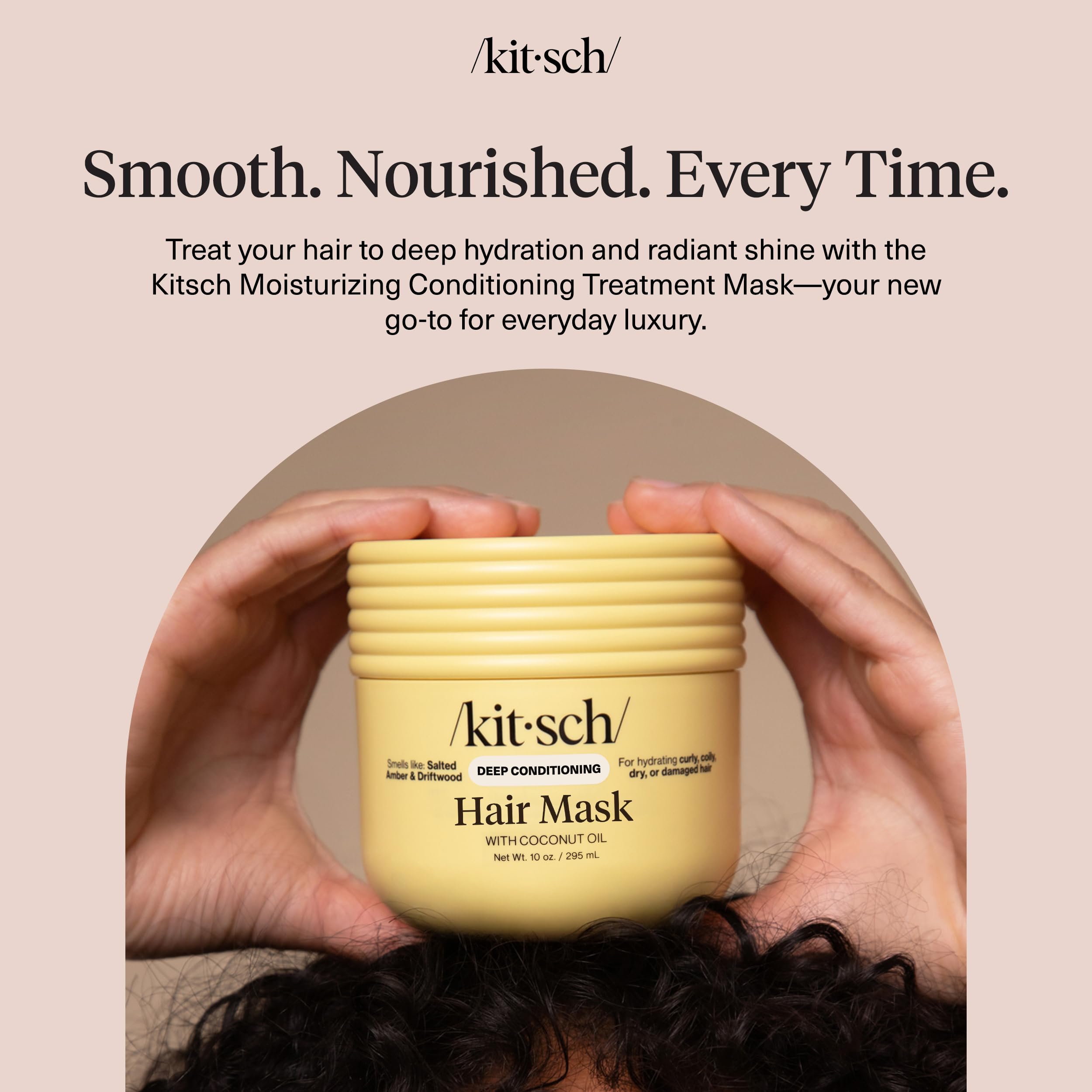 Elefair Tech Kitsch Moisturizing Coconut Oil Hair Mask for Damaged Hair - Elefair Tech Official Product View 8